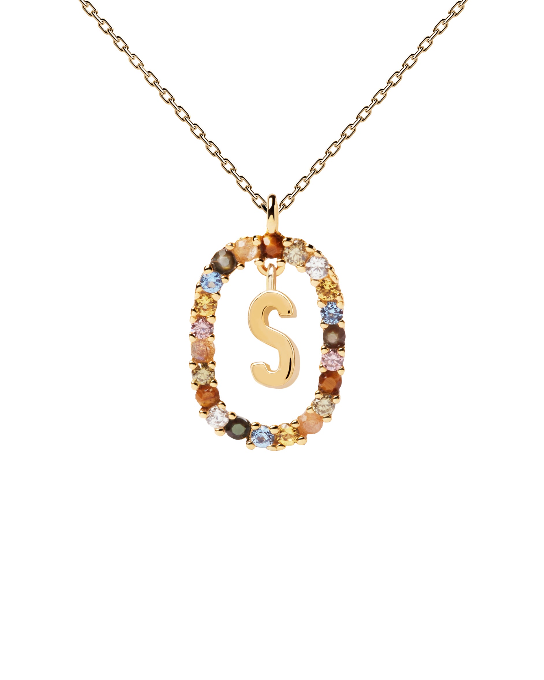 PDPAOLA Letter S Necklace