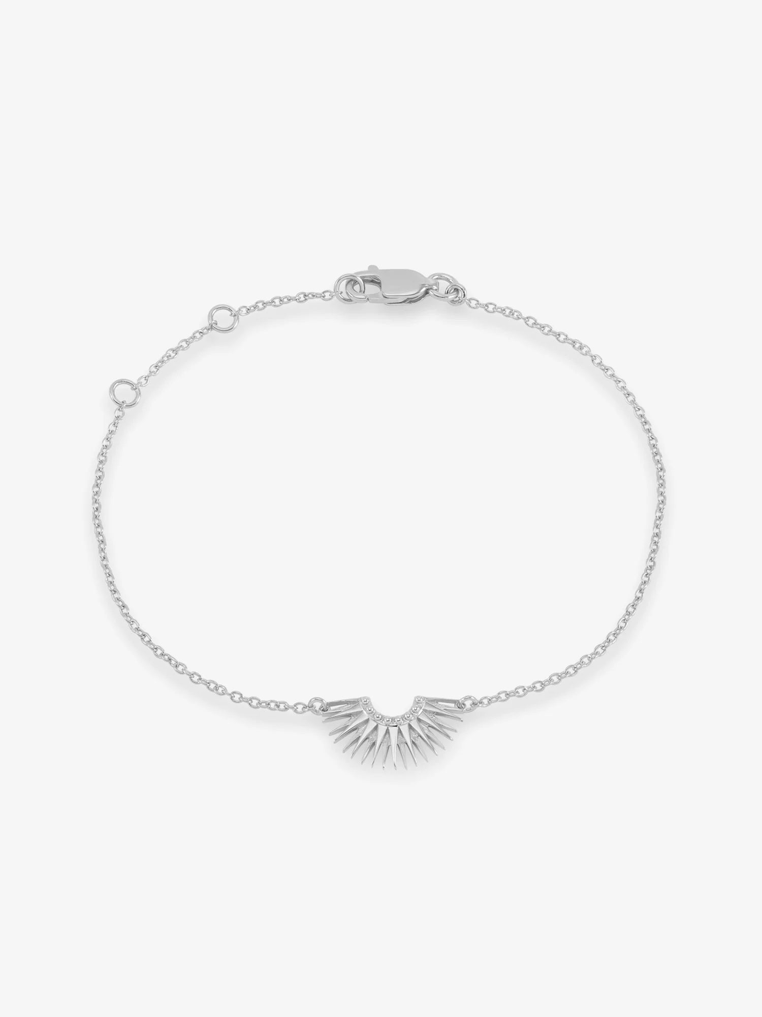 Rachel Jackson Rising Sun Bracelet Silver