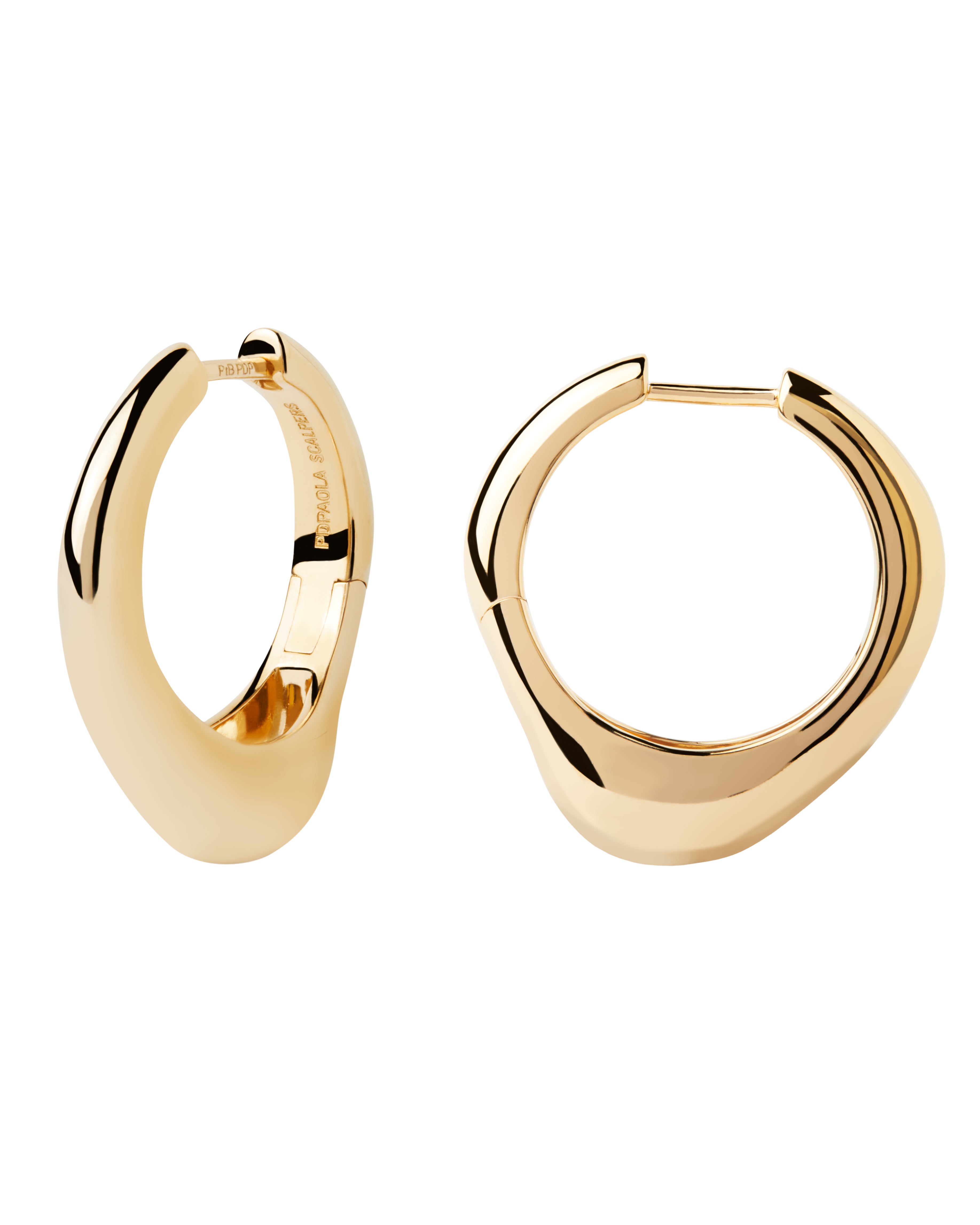 PDPAOLA Ribba Hoop Earrings