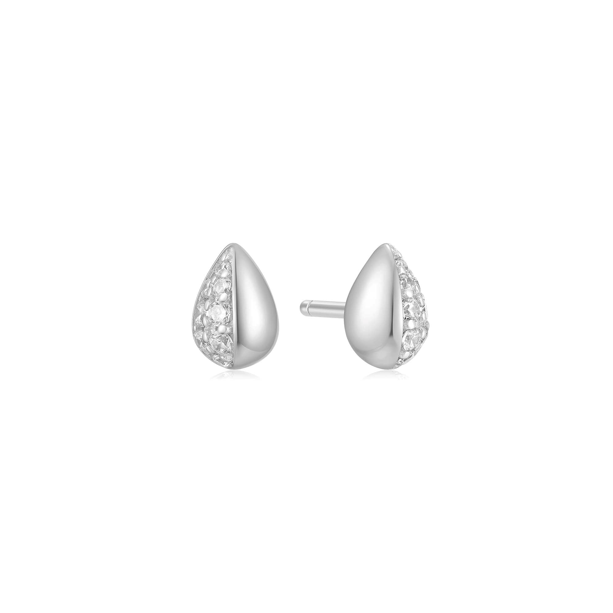 Silver Sparkling Puffy Spike Ear Jackets Modern Trendy Jewelry