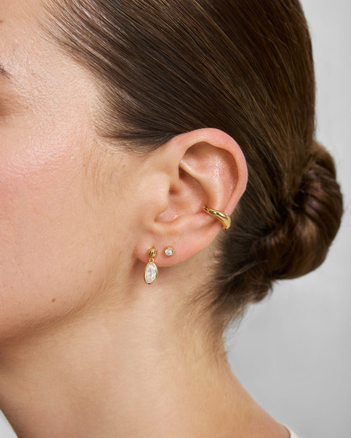 Ania Haie Gold Wave Ear Cuff