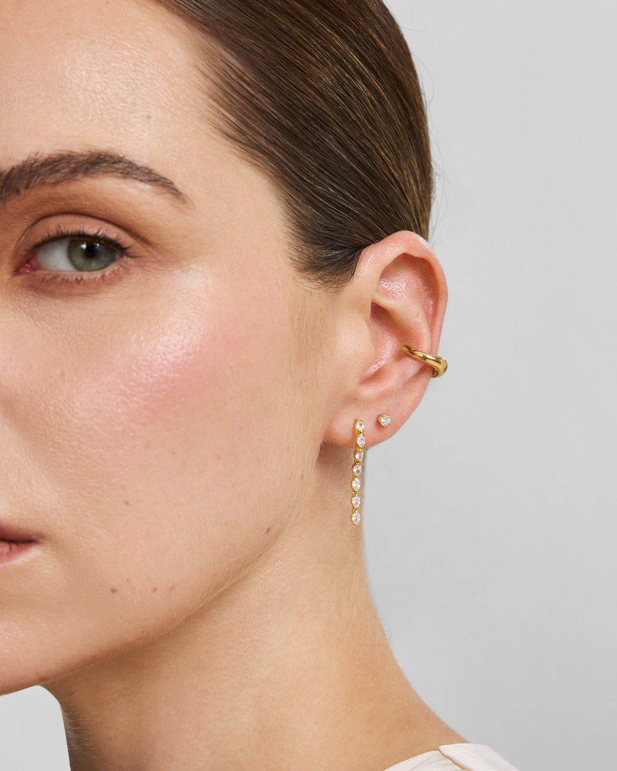 Ania Haie Gold Wave Ear Cuff