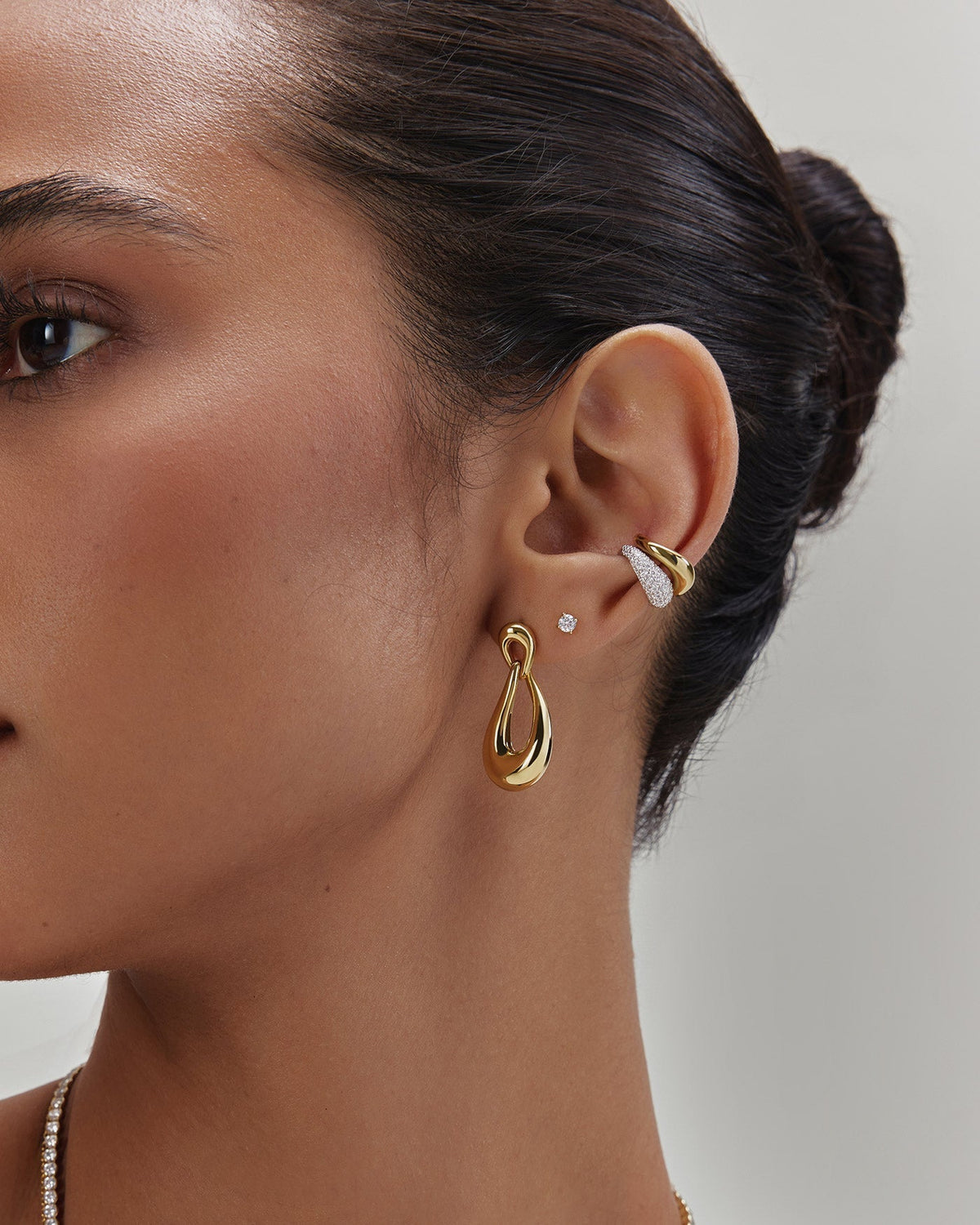 Ania Haie Gold Wave Ear Cuff