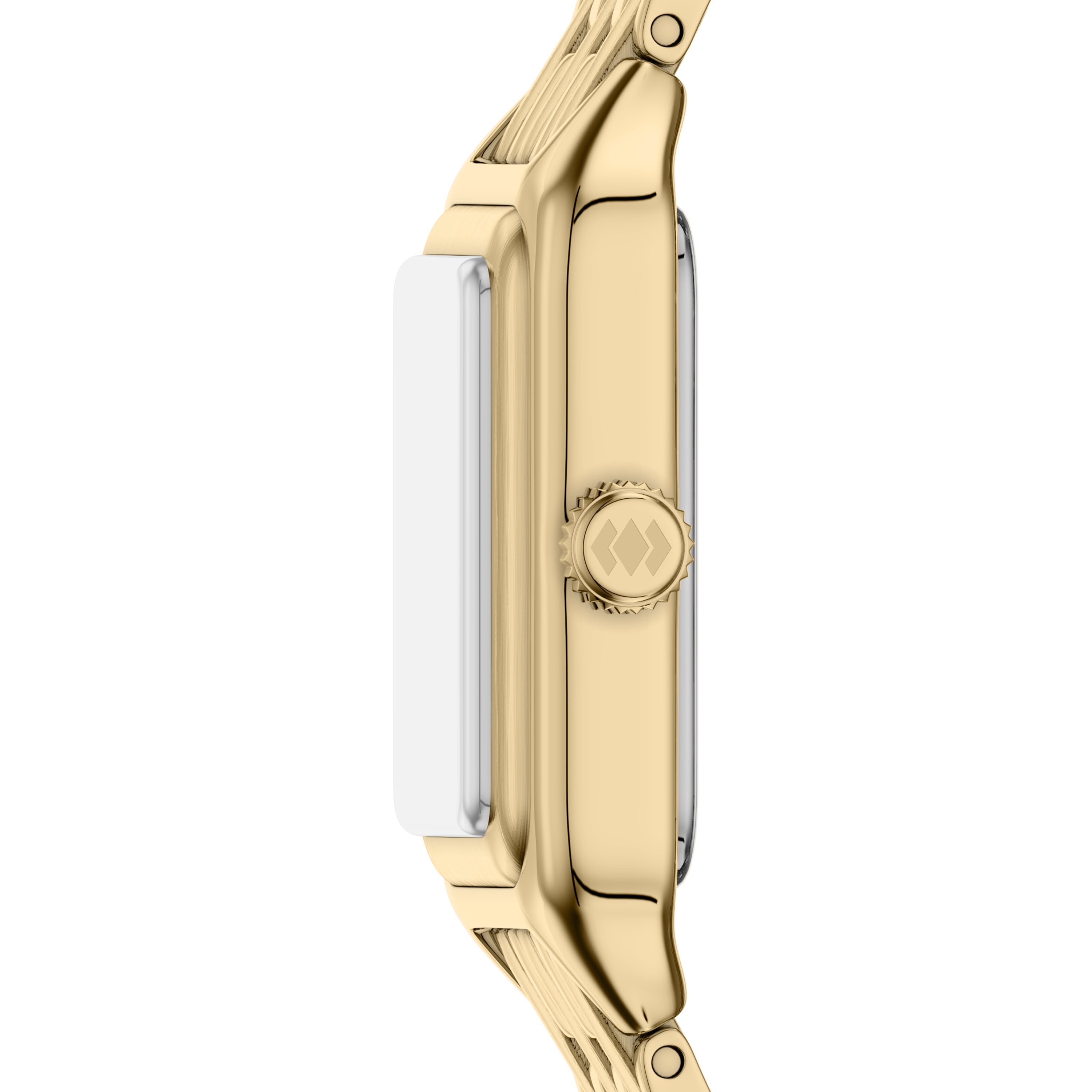 Fossil Raquel White Dial Gold Stainless Steel Watch ES5467