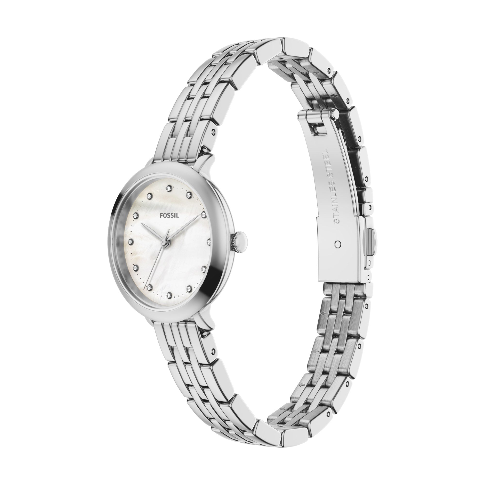 Fossil women's watch, white dial (view 3)