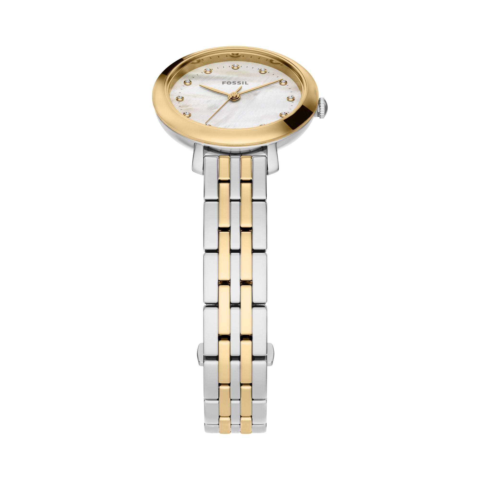 Fossil women's watch, white dial (view 2)