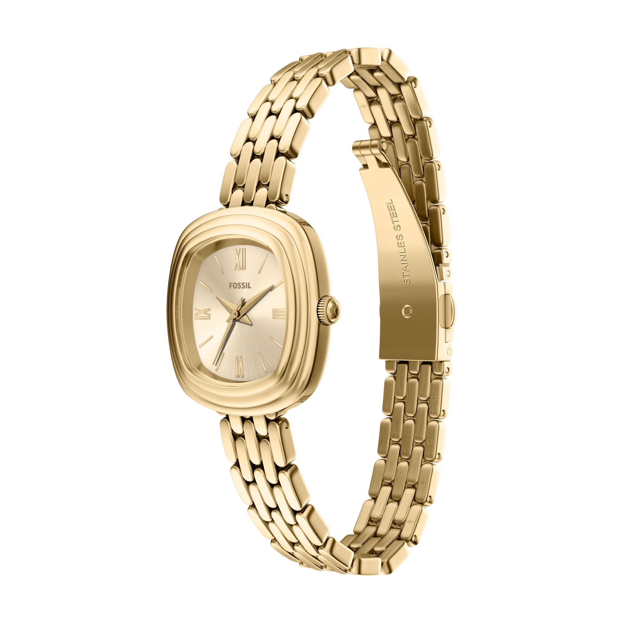 Fossil women's watch, gold dial (view 3)