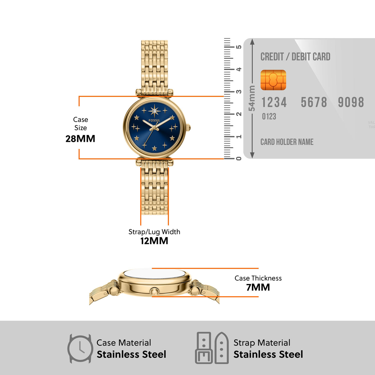 Fossil Carlie ES5521 view 7