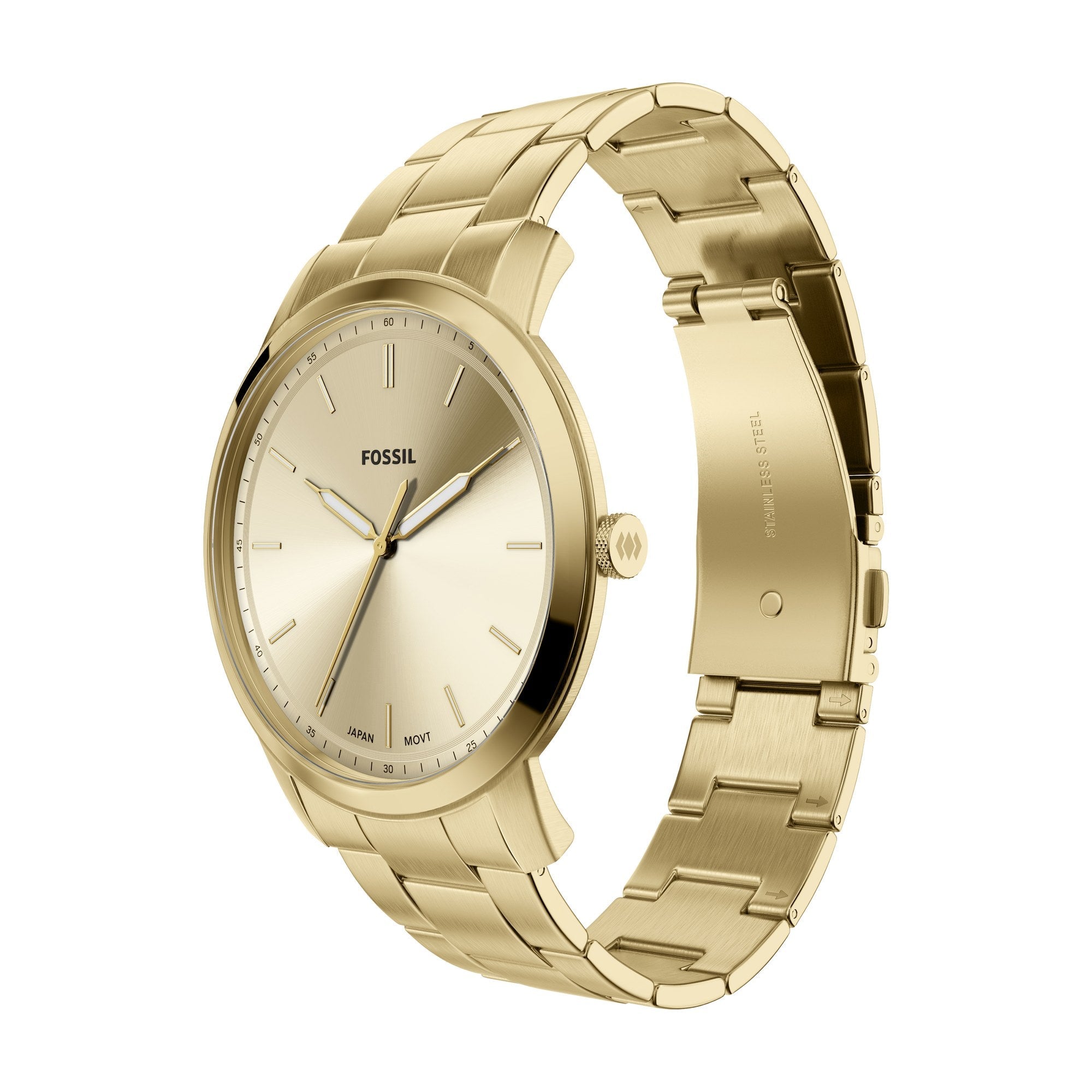 Fossil men's watch, gold dial (view 3)