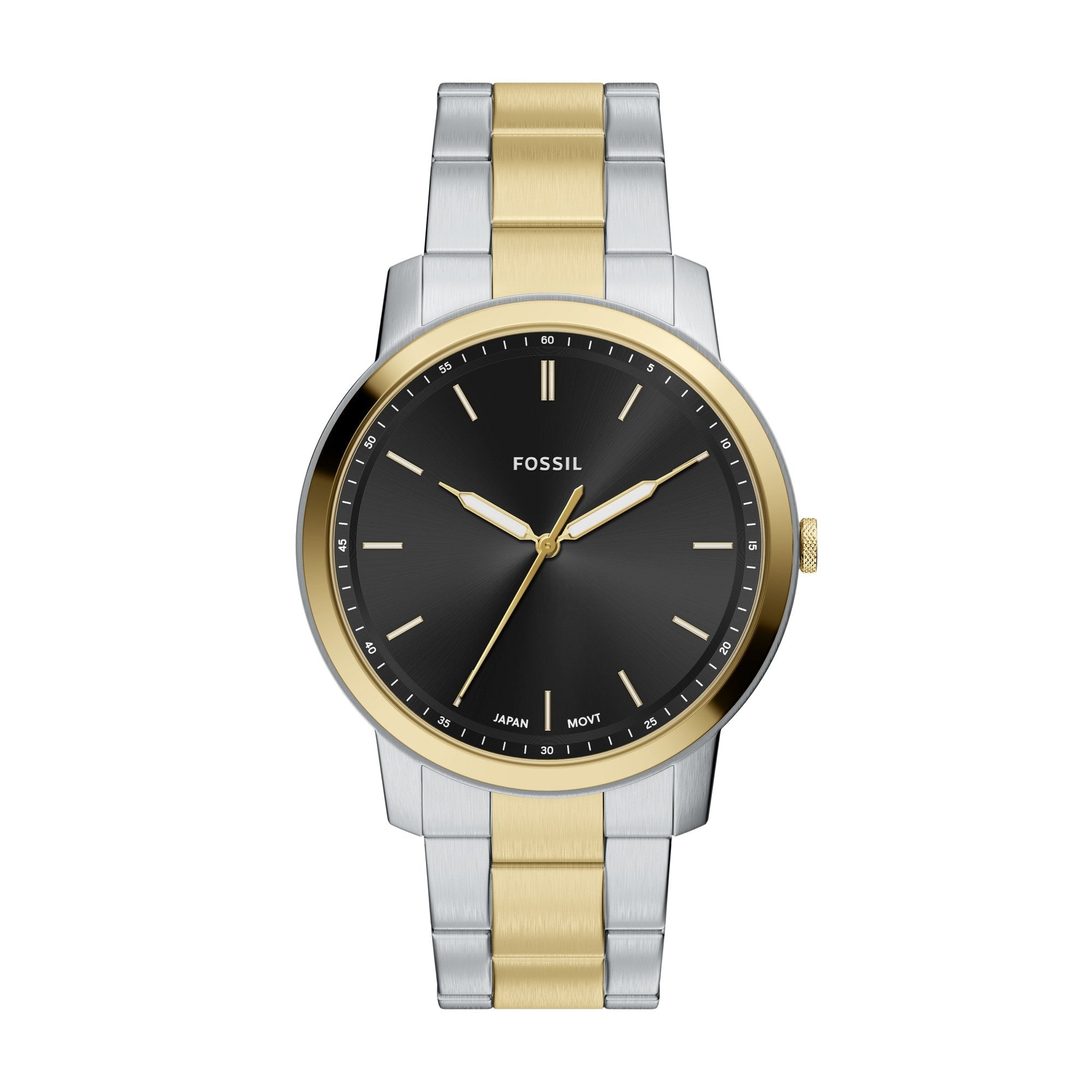 Fossil men's watch, black dial