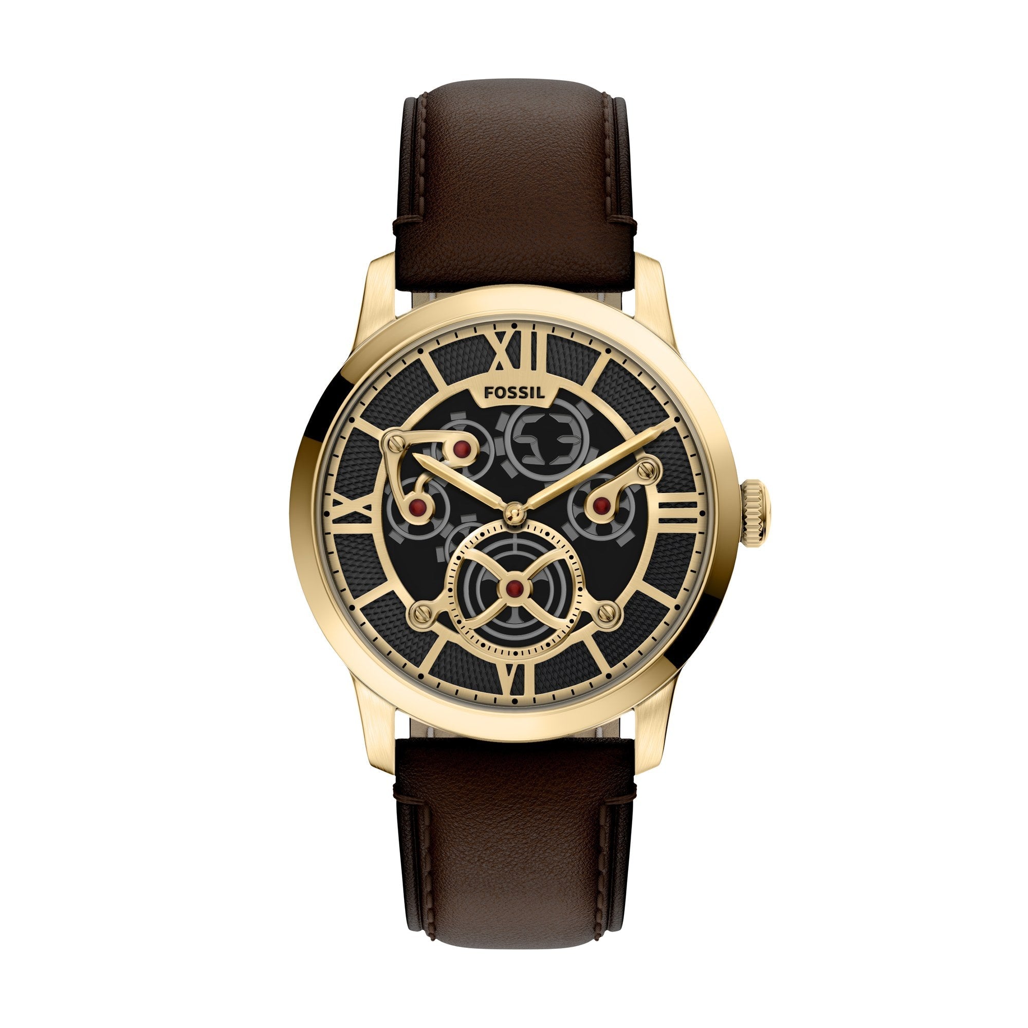 Fossil men's watch, two tone dial