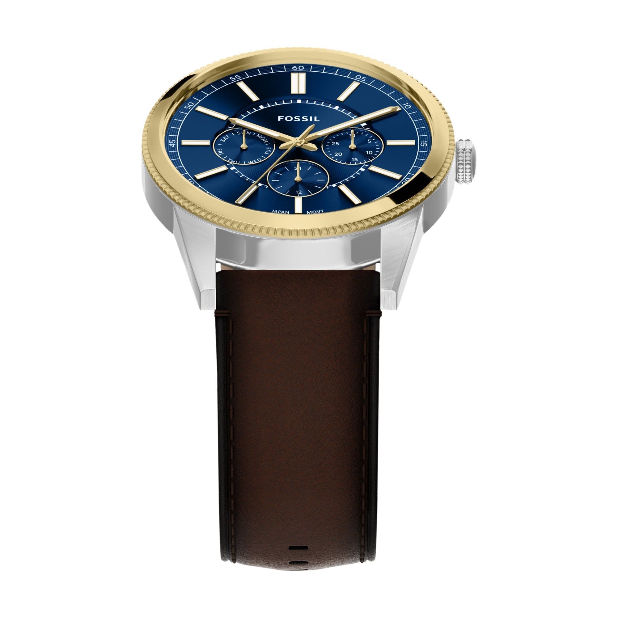 Fossil men's watch, blue dial (view 2)