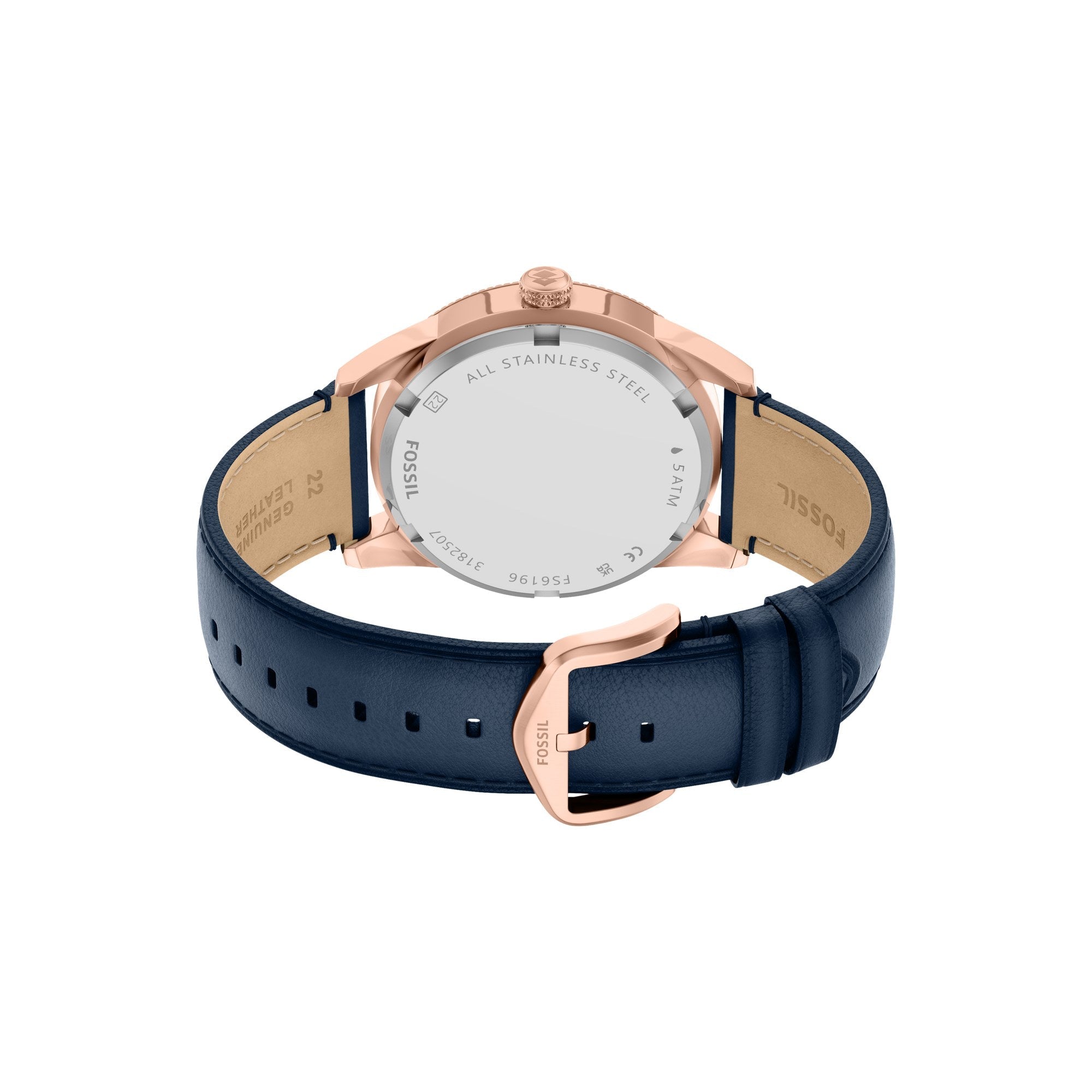 Fossil men's watch, blue dial (view 5)
