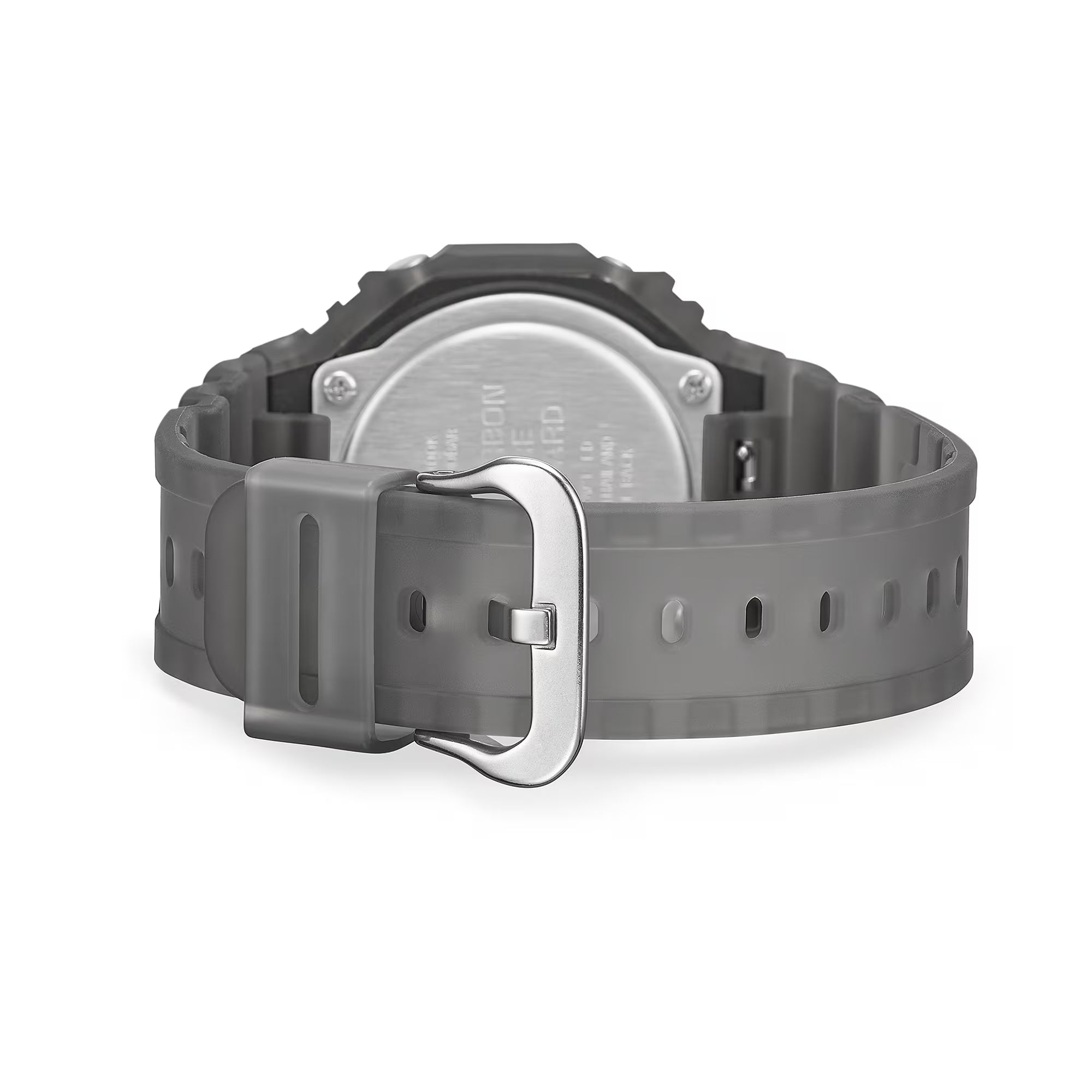 G-Shock Analog Digital Smokey Black Resin Band Neon Blue Accents Watch GA2100K-1A