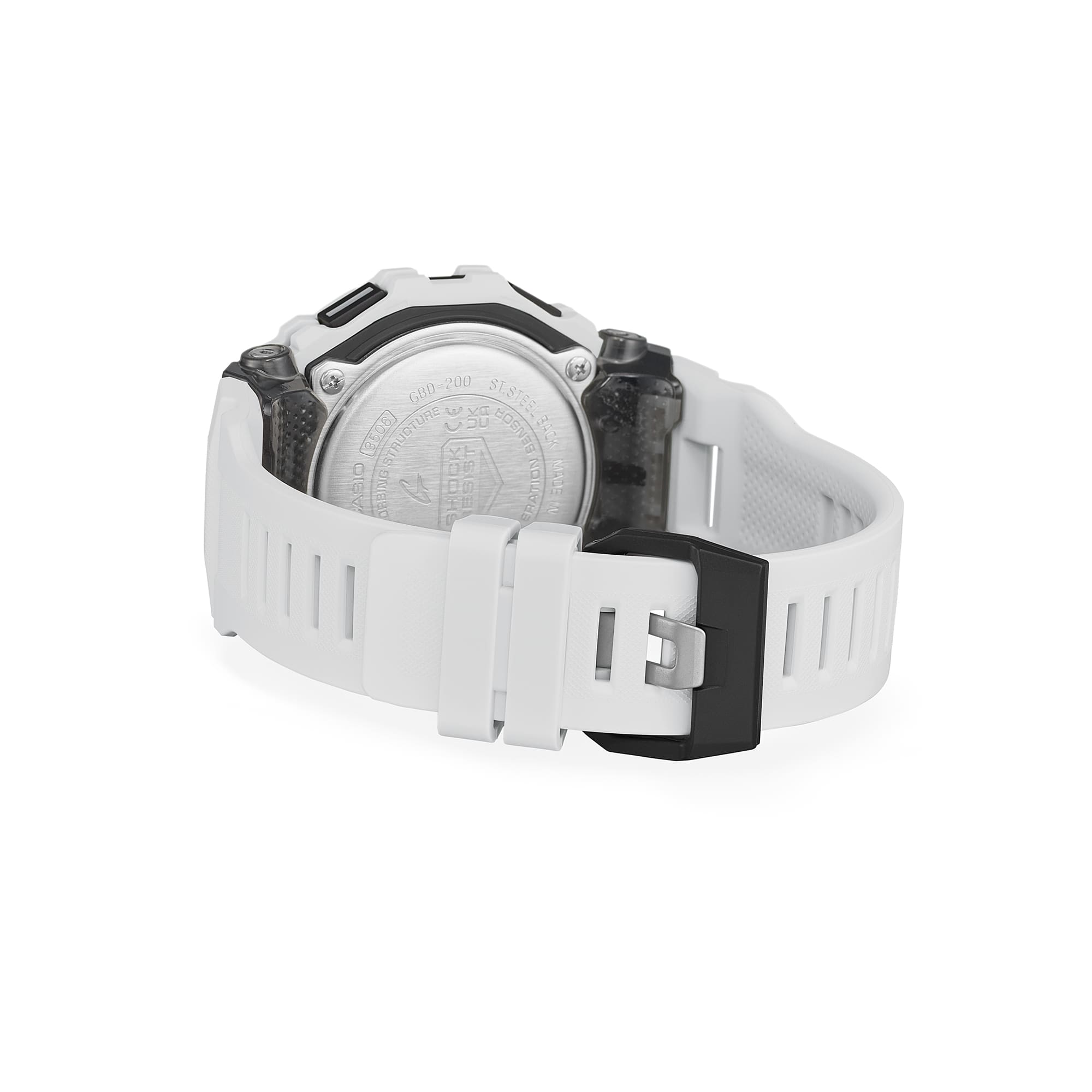 G-Shock Digital Squad White Resin Band Watch GBD200-7D