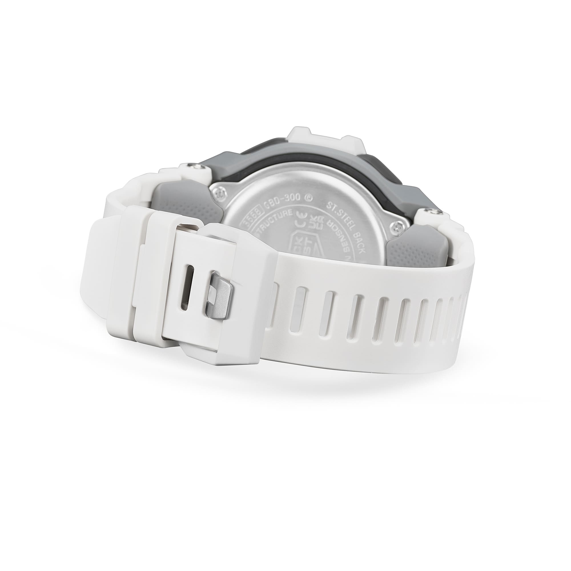 G-Shock G-Squad White Resin Band Watch GBD300-7D