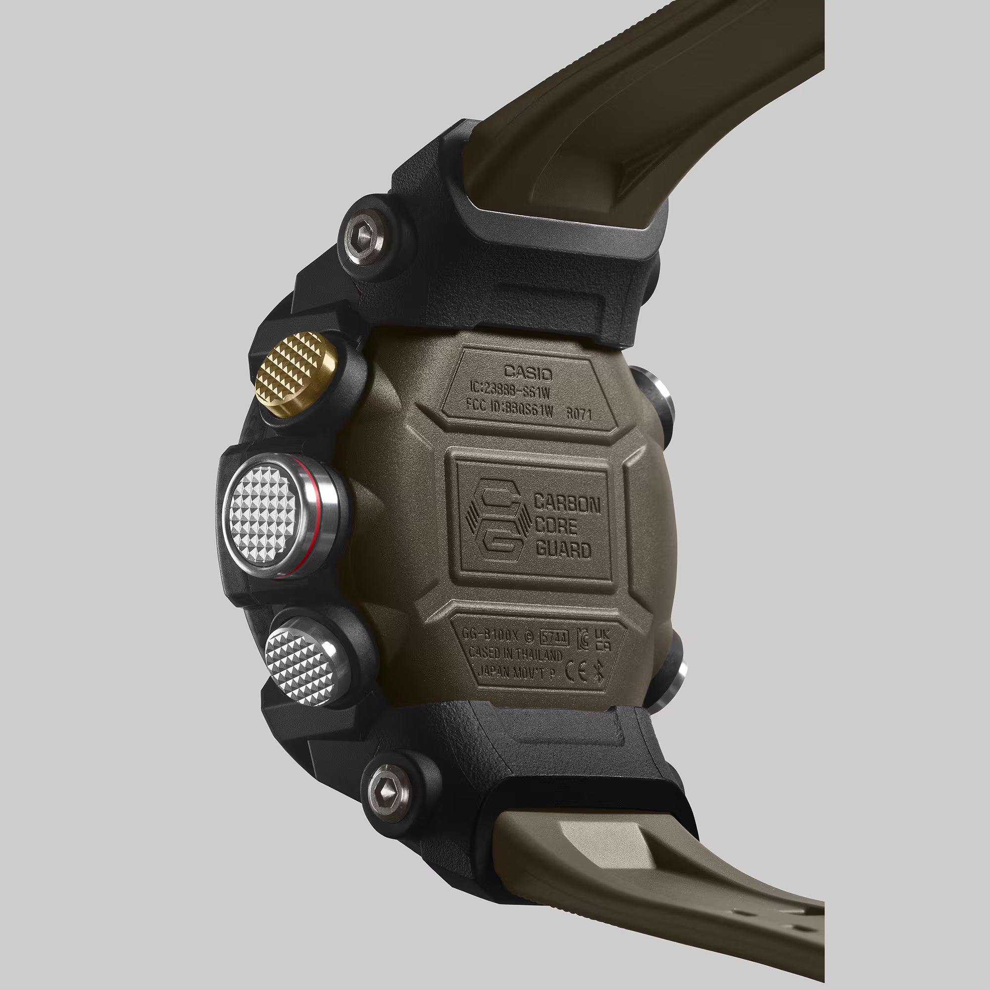 G-Shock Master Of G Mudmaster Green Rubber Band Watch GGB100X-1A3