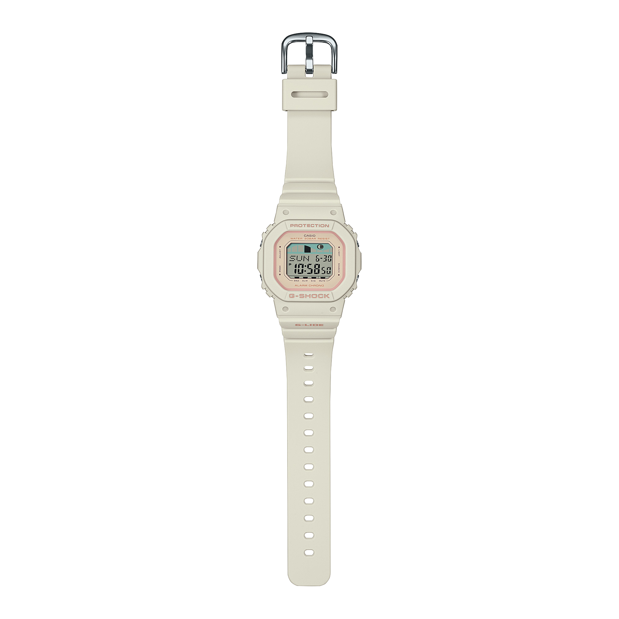 G-Shock G-LIDE GLX-5600 Series White Resin Watch GLX-S5600-7D