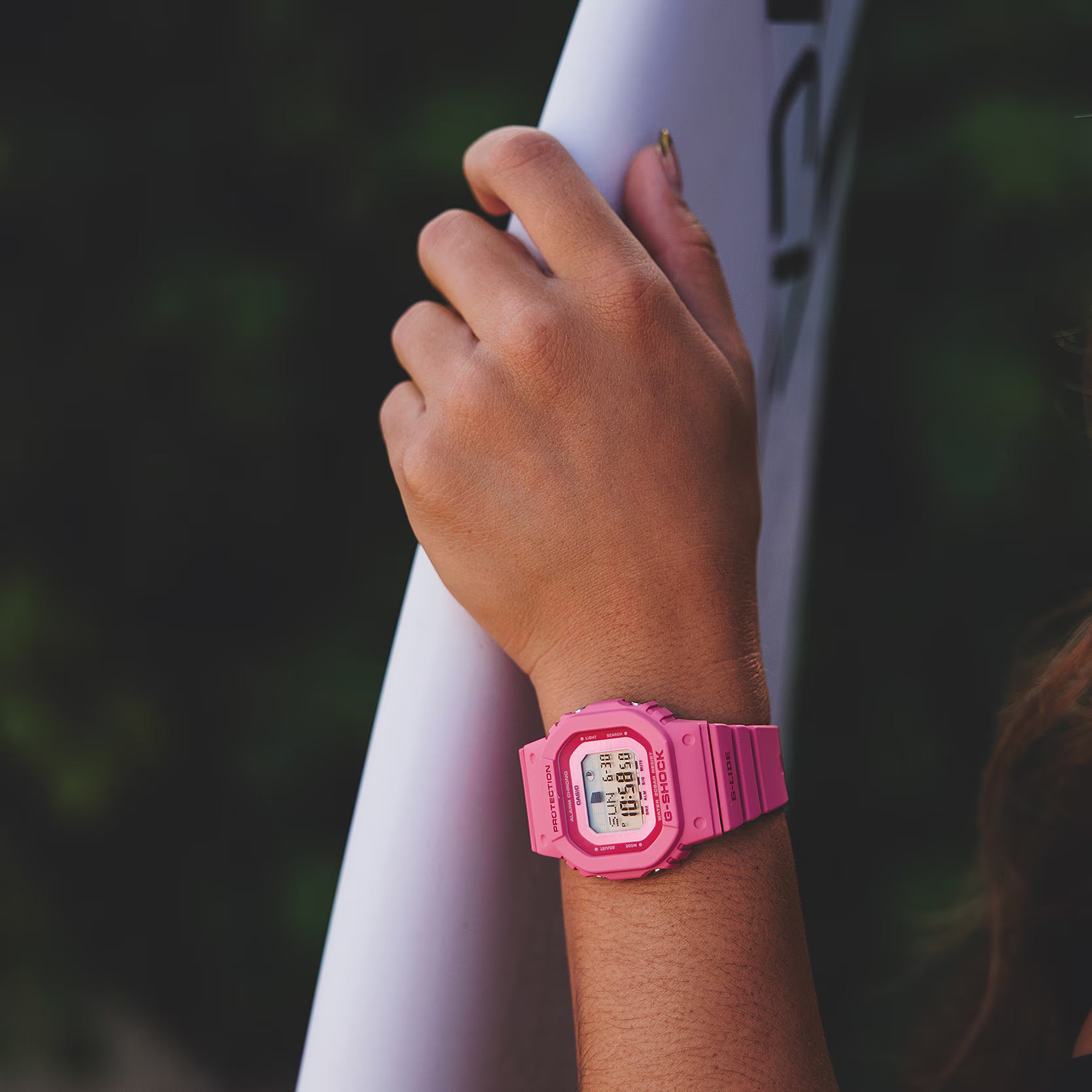 G-Shock G-lide Pink Resin Band Watch GLXS5610-4D