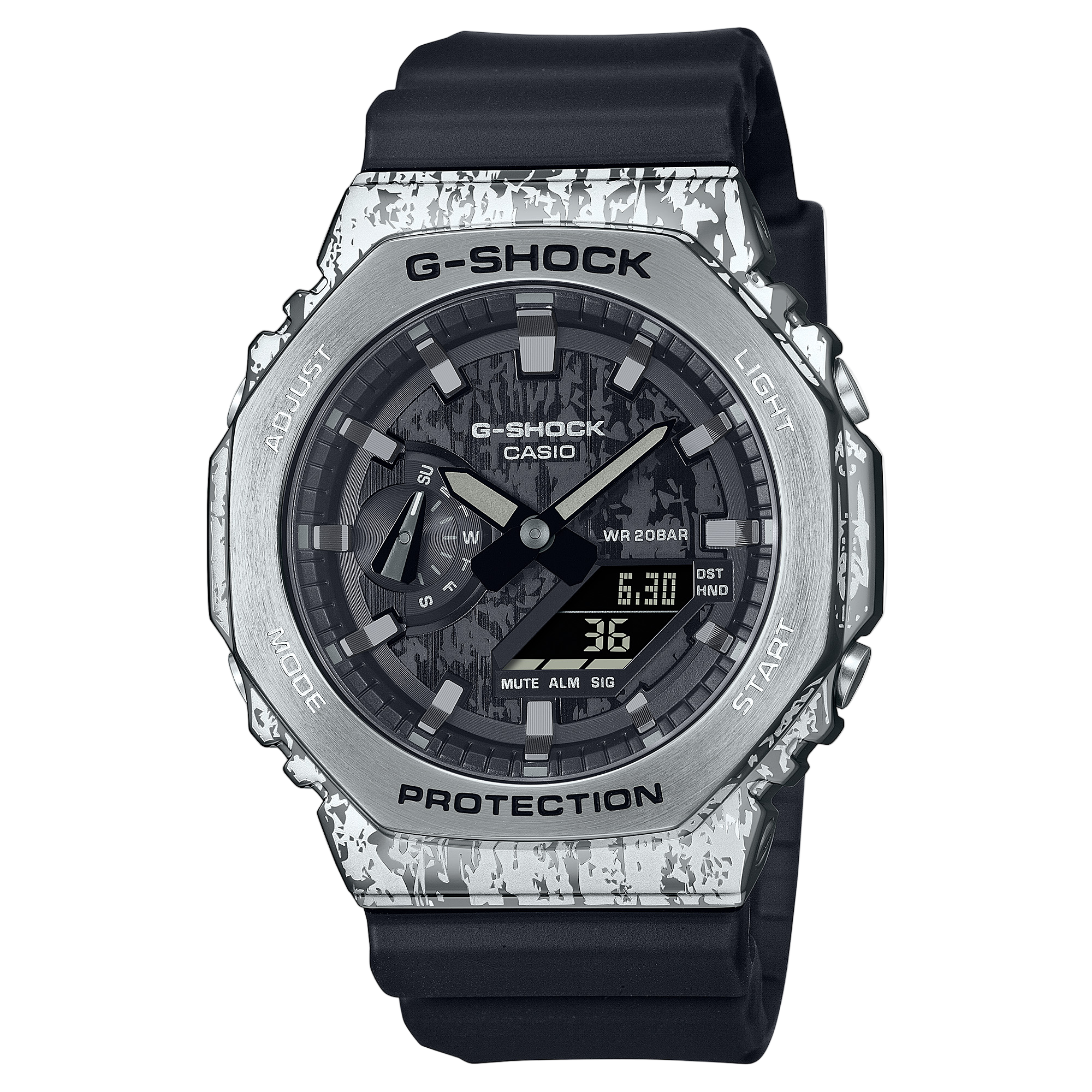 G-Shock G-Steel Black Resin Band Watch GM2100GC-1A