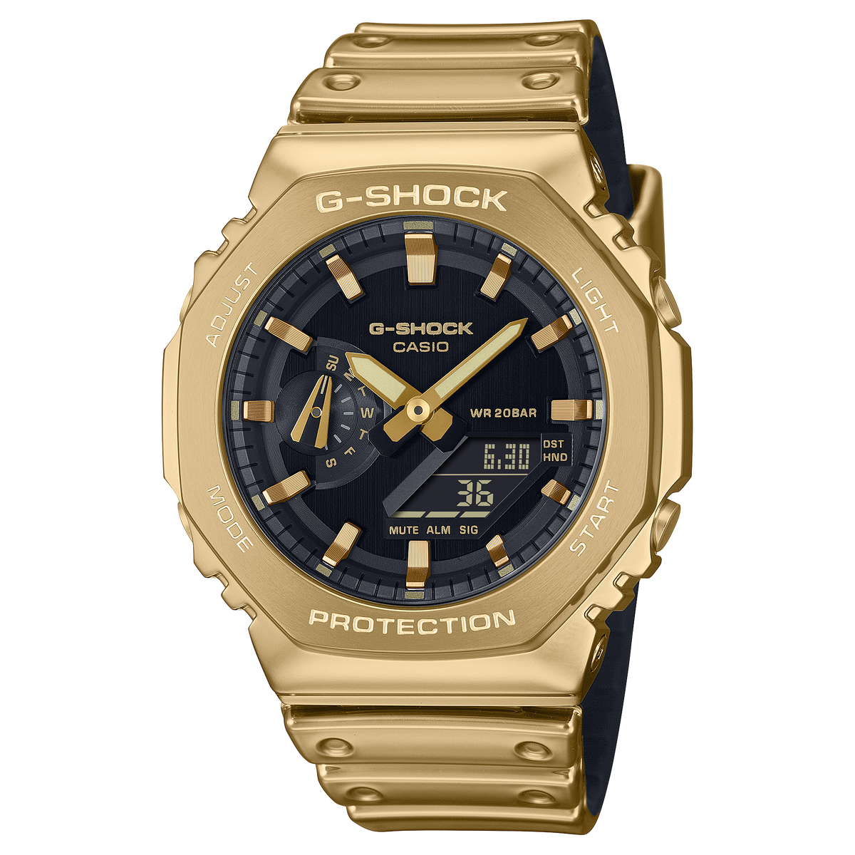 G-Shock GM2100YMG-9A Fine Metallic Series in Gold