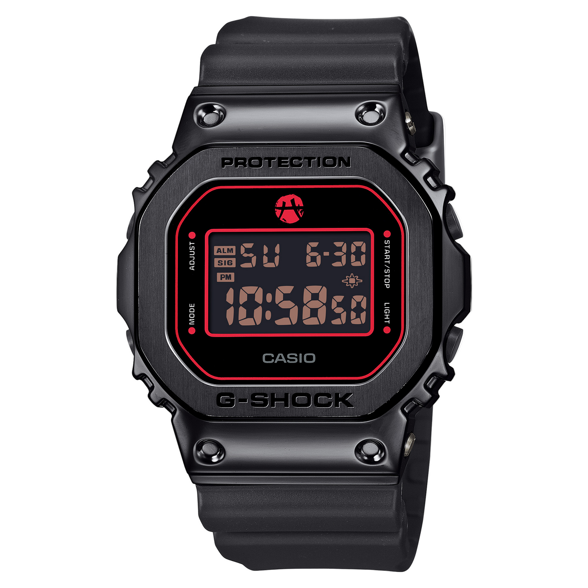 G-Shock Rui Hachimura Black Resin Band Watch GM5600RH-1D