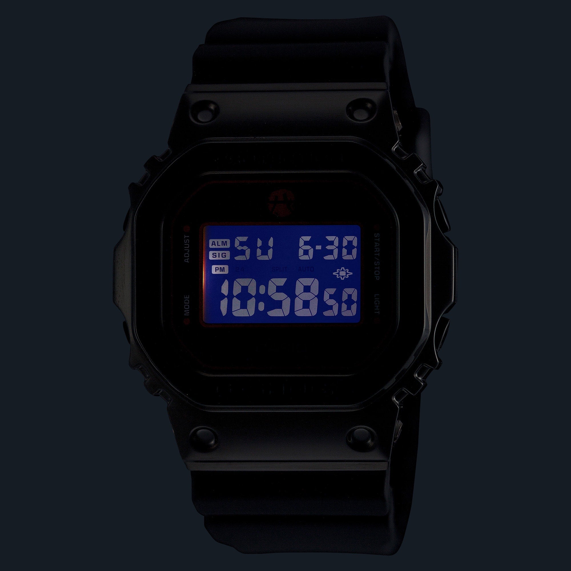 G-Shock Rui Hachimura Black Resin Band Watch GM5600RH-1D