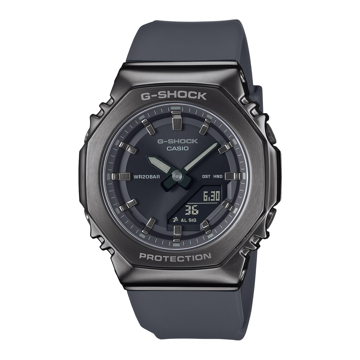 G-Shock Digital Analog Black Resin Band Watch GMS2110B-8A