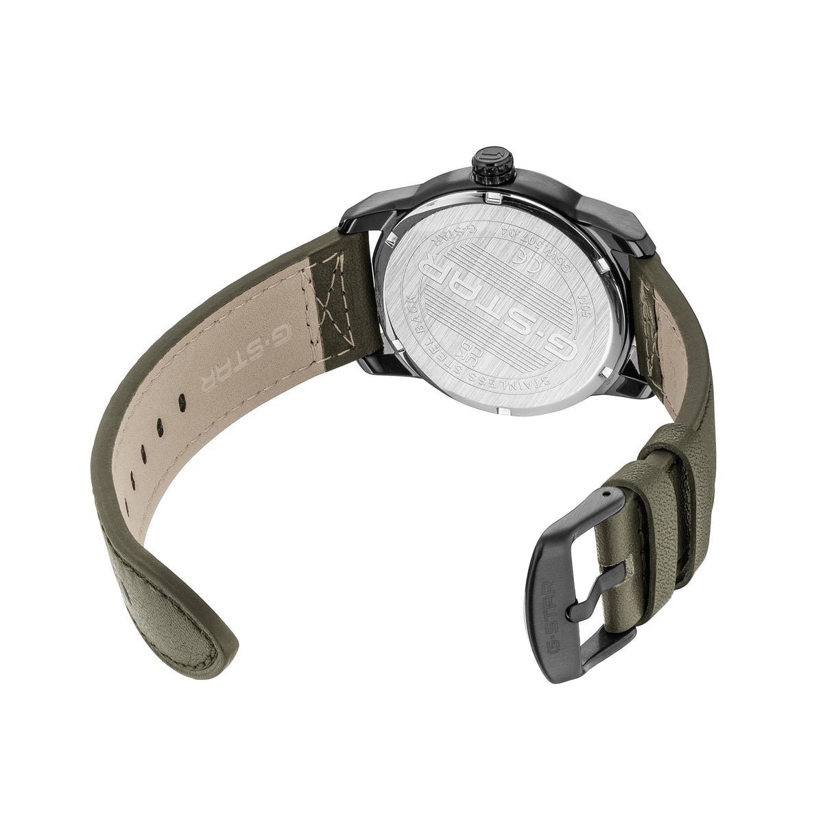 G-STAR Selvedge Utility-Inspired Olive Watch