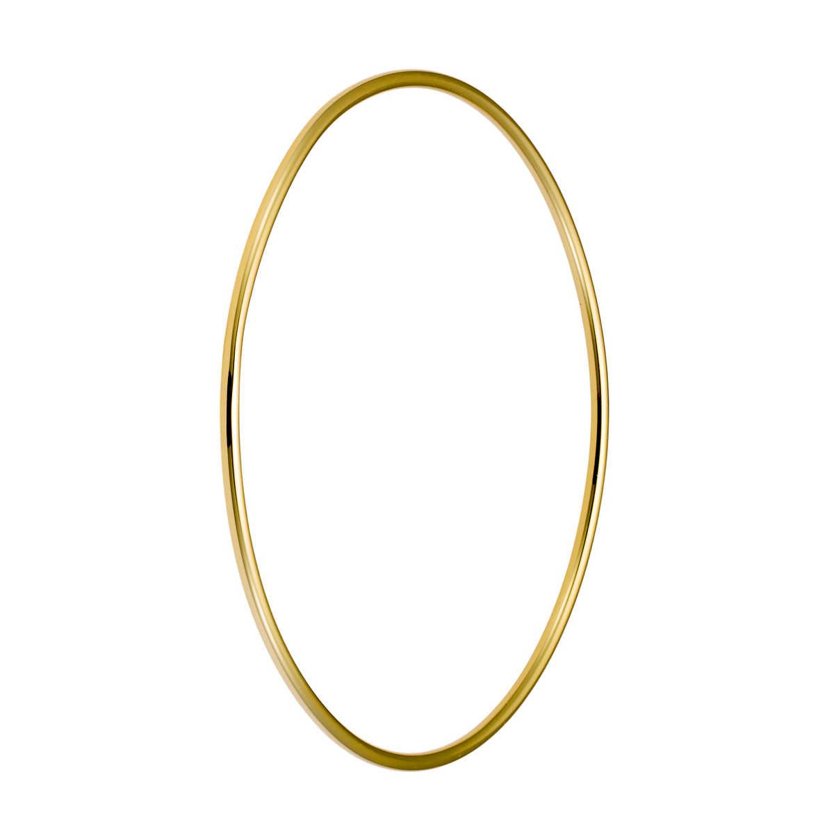 Gold Vermeil Icon 14k Gold Vermeil Plain Thin Bangle 63mm GVB0005Y GVB0005Y view 4