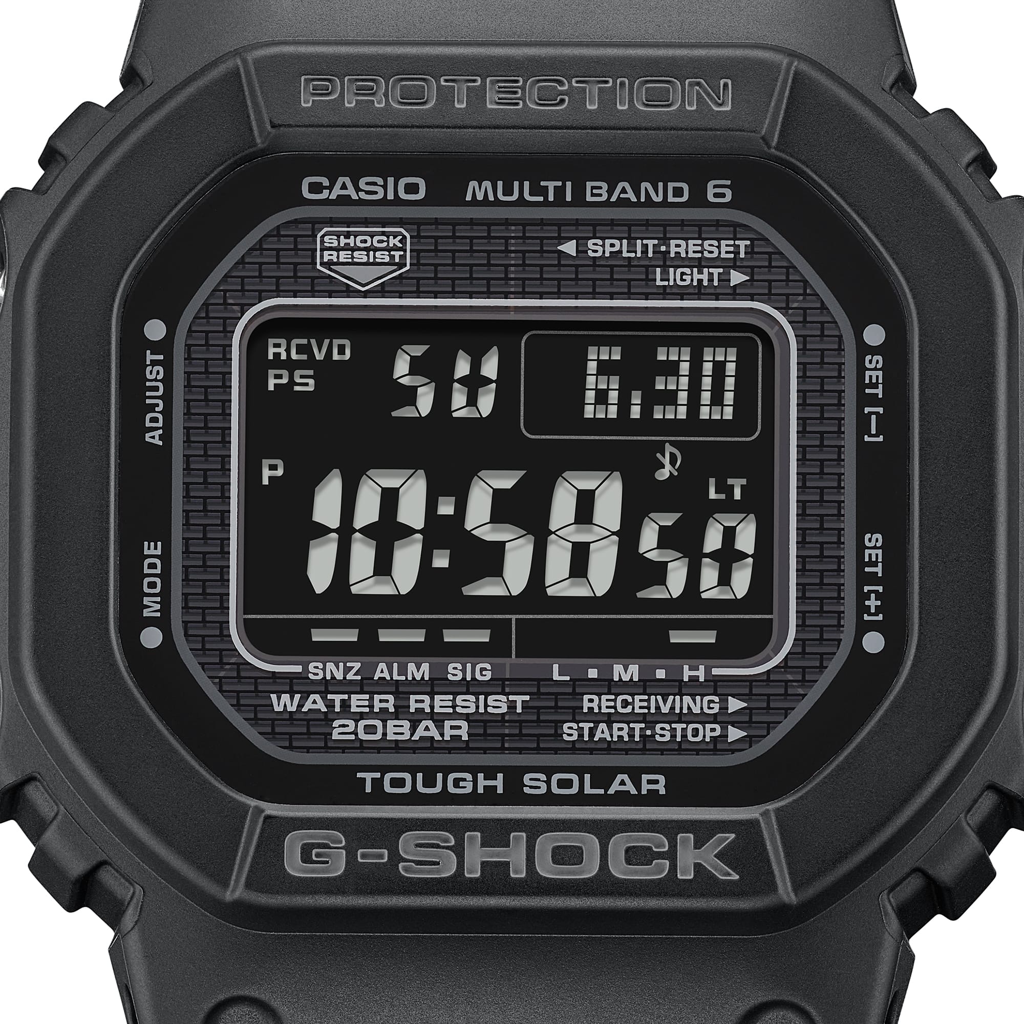 G-Shock Digital Black Resin Band Watch GW-5000HS-1D