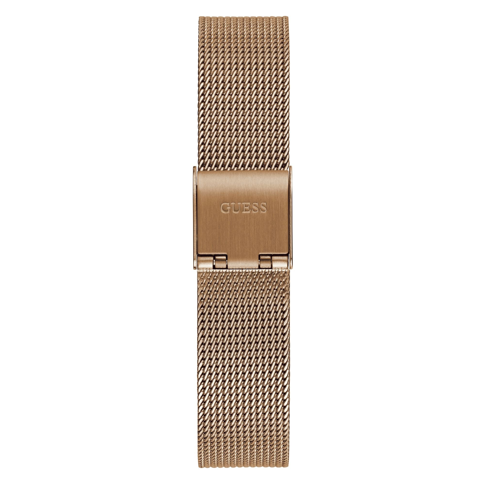GUESS Ladies Rose Gold Tone Analog Watch GW0534L3
