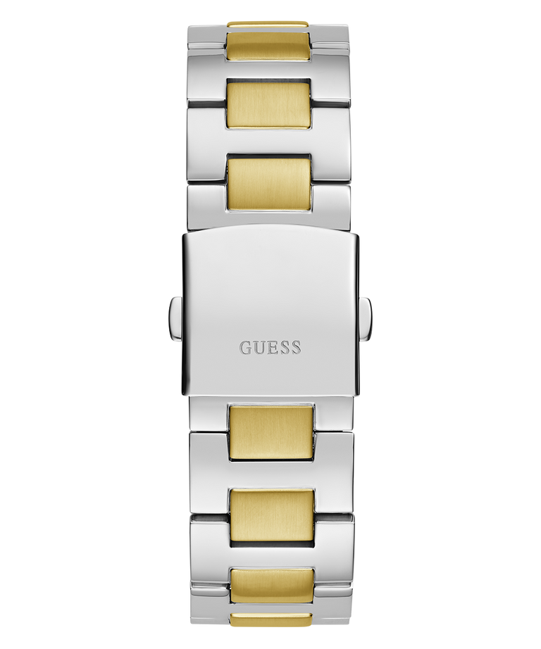 Guess Equity Mens Two-Tone Multi-function Watch GW0703G3