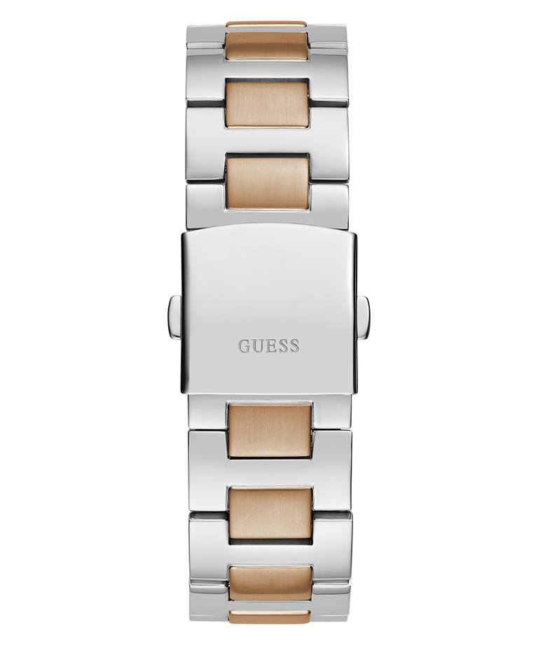 Guess Equity Mens Two-Tone Multi-function Watch GW0703G4