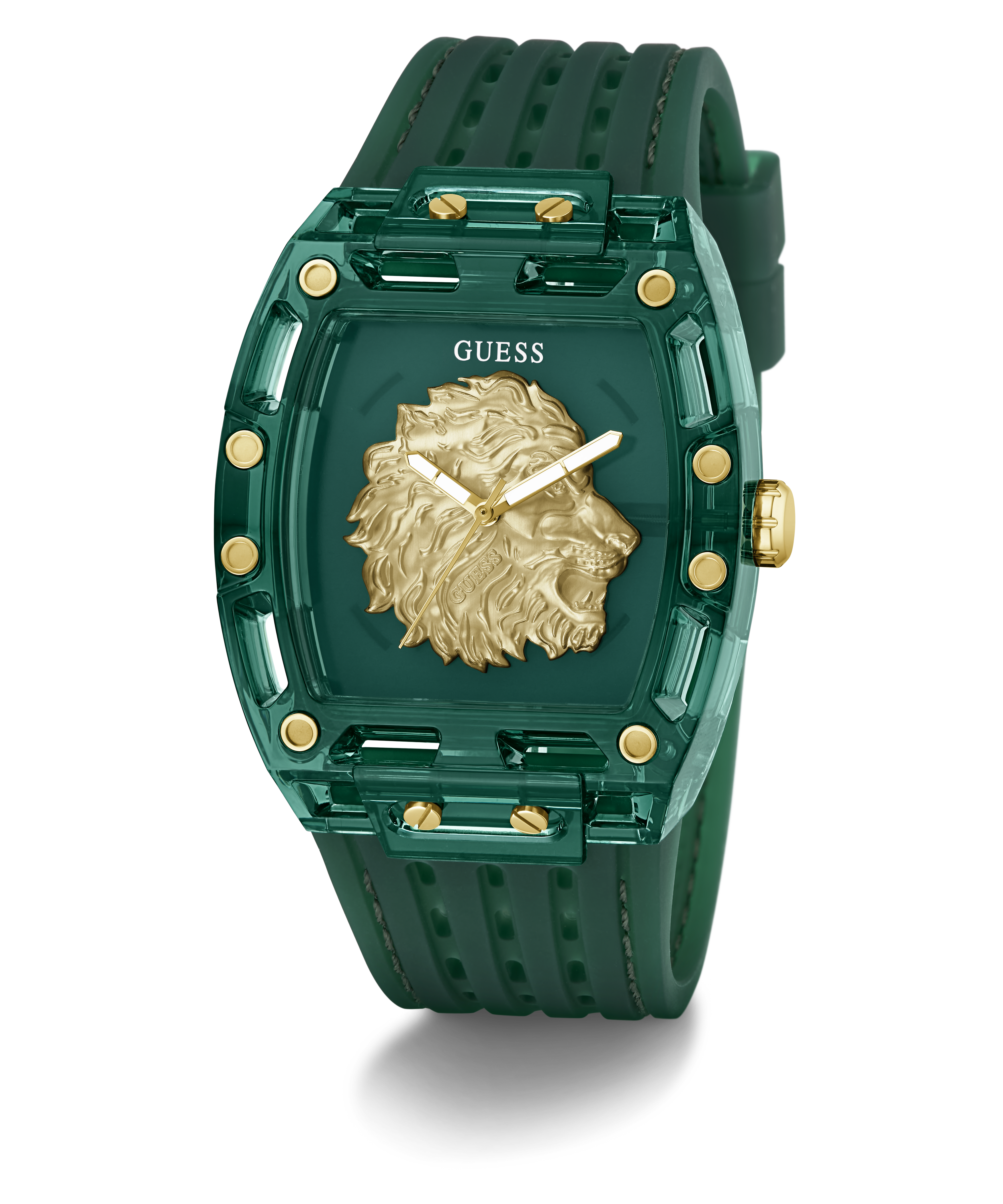 Guess Phoenix GW0959G2 green dial watch
