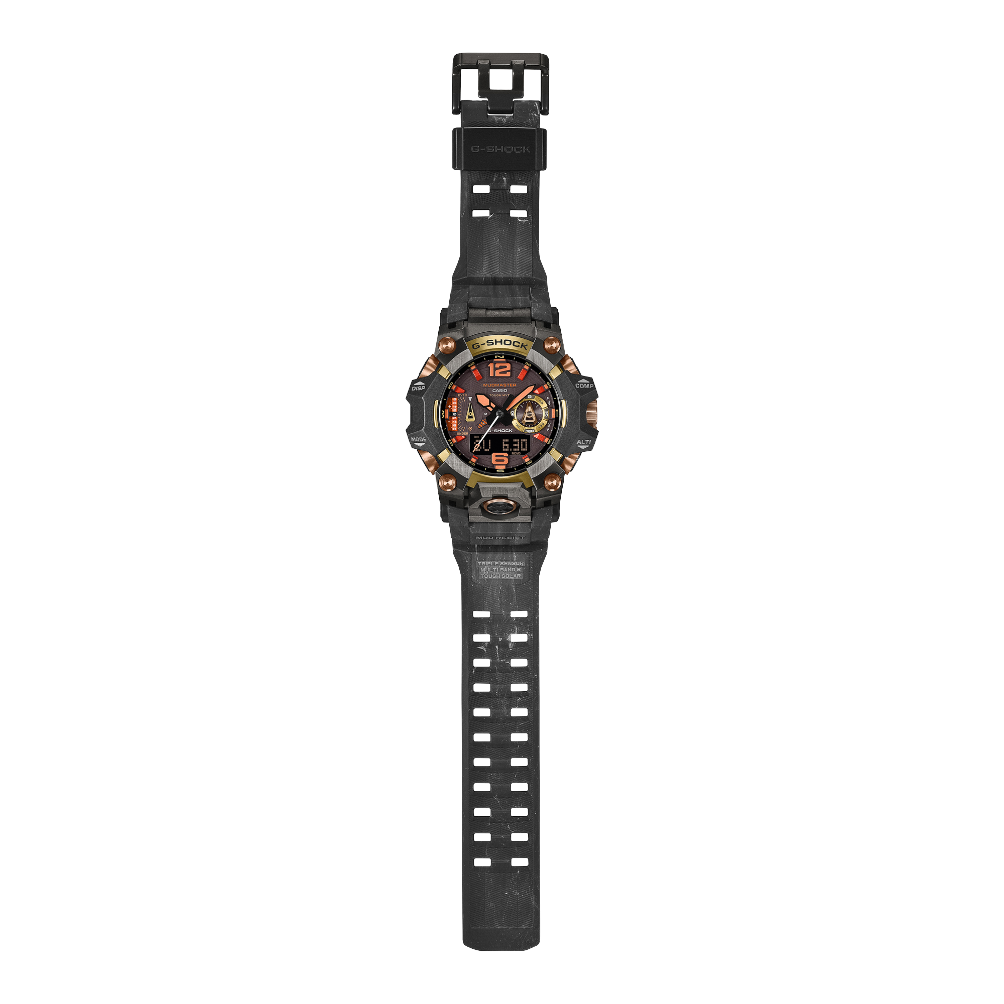 G-Shock Mudmaster Magma Gold Solar Men's Watch GWGB1000MG-1A9