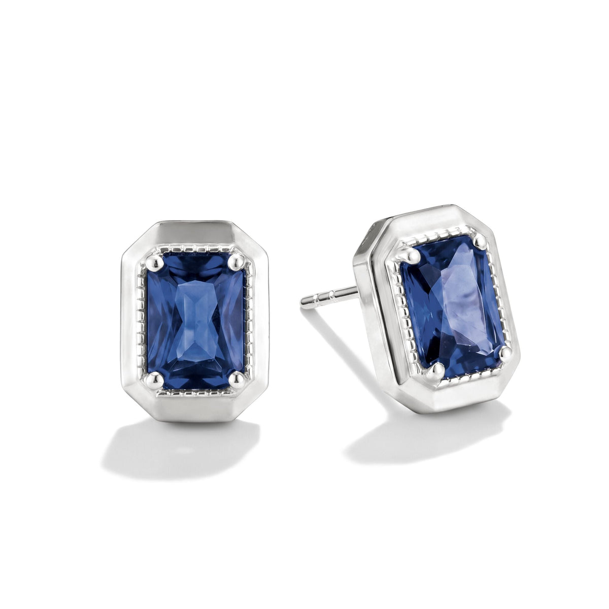 Thomas Sabo Ear studs with nanocrystal in octagon cut
