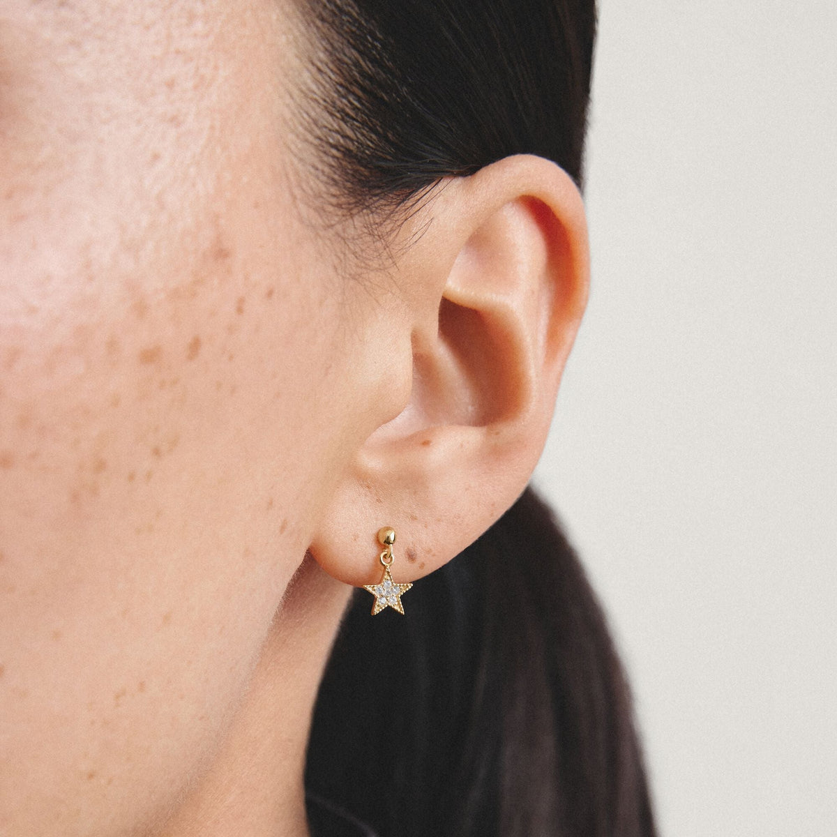 Thomas Sabo Stud earrings moon and star with zirconia TH2374MY TH2374MY view 2