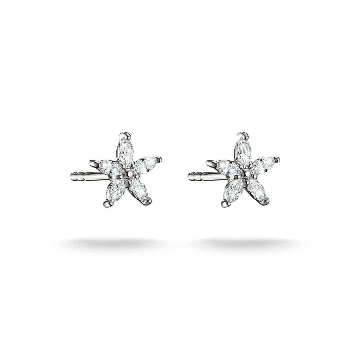 Thomas Sabo Stud earrings flower with zirconia TH2376 TH2376 front packshot