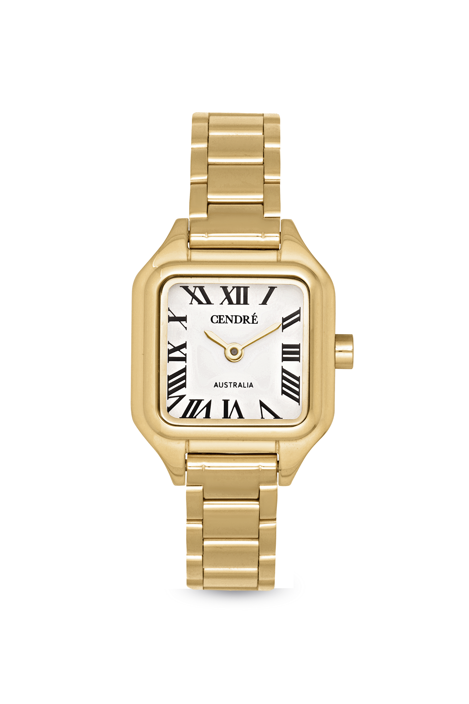 Cendré Hugo White Dial 14K Gold Women's Watch — view 2
