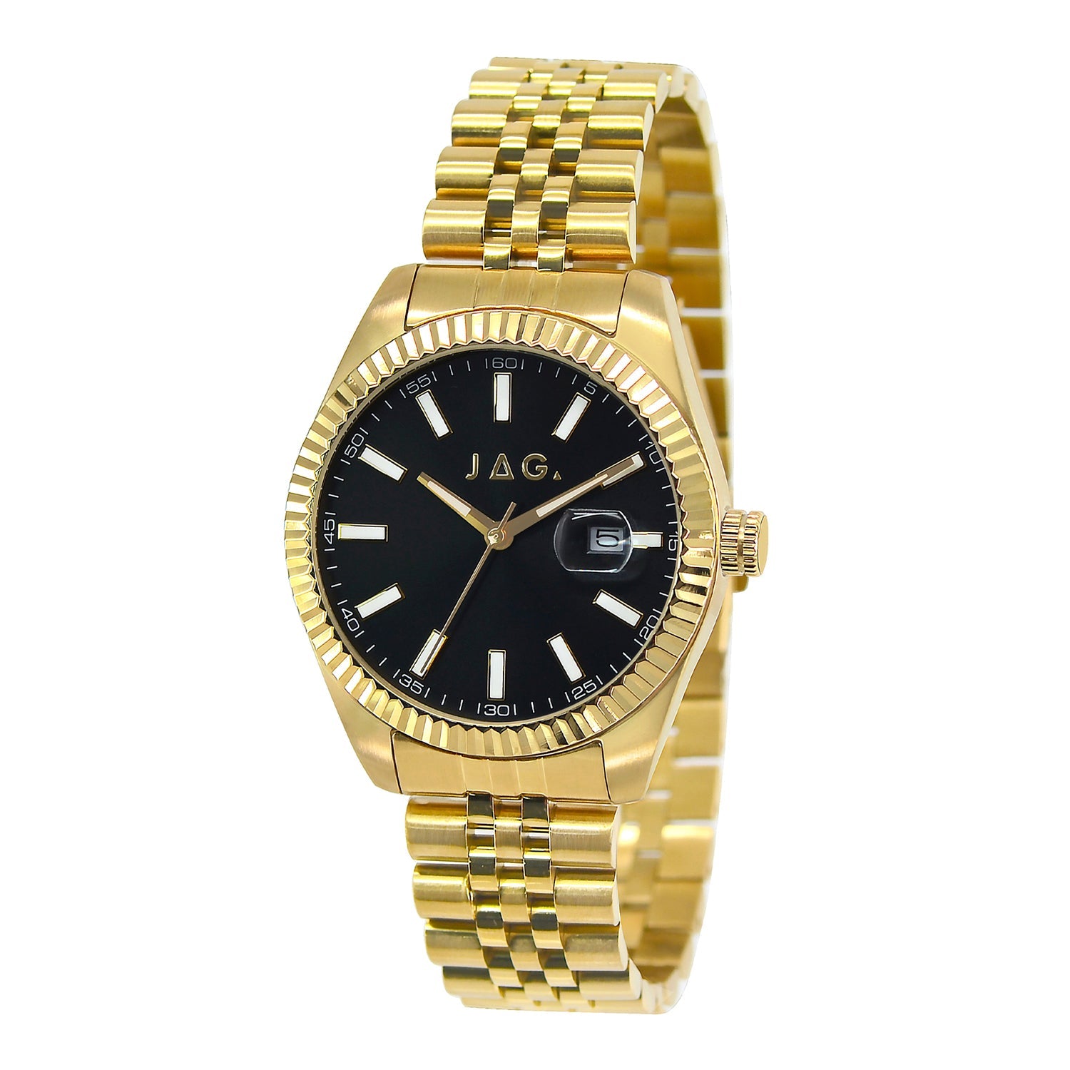 Jag Toorak Mens Watch Stainless Steel Sophisticated Classic Timepiece