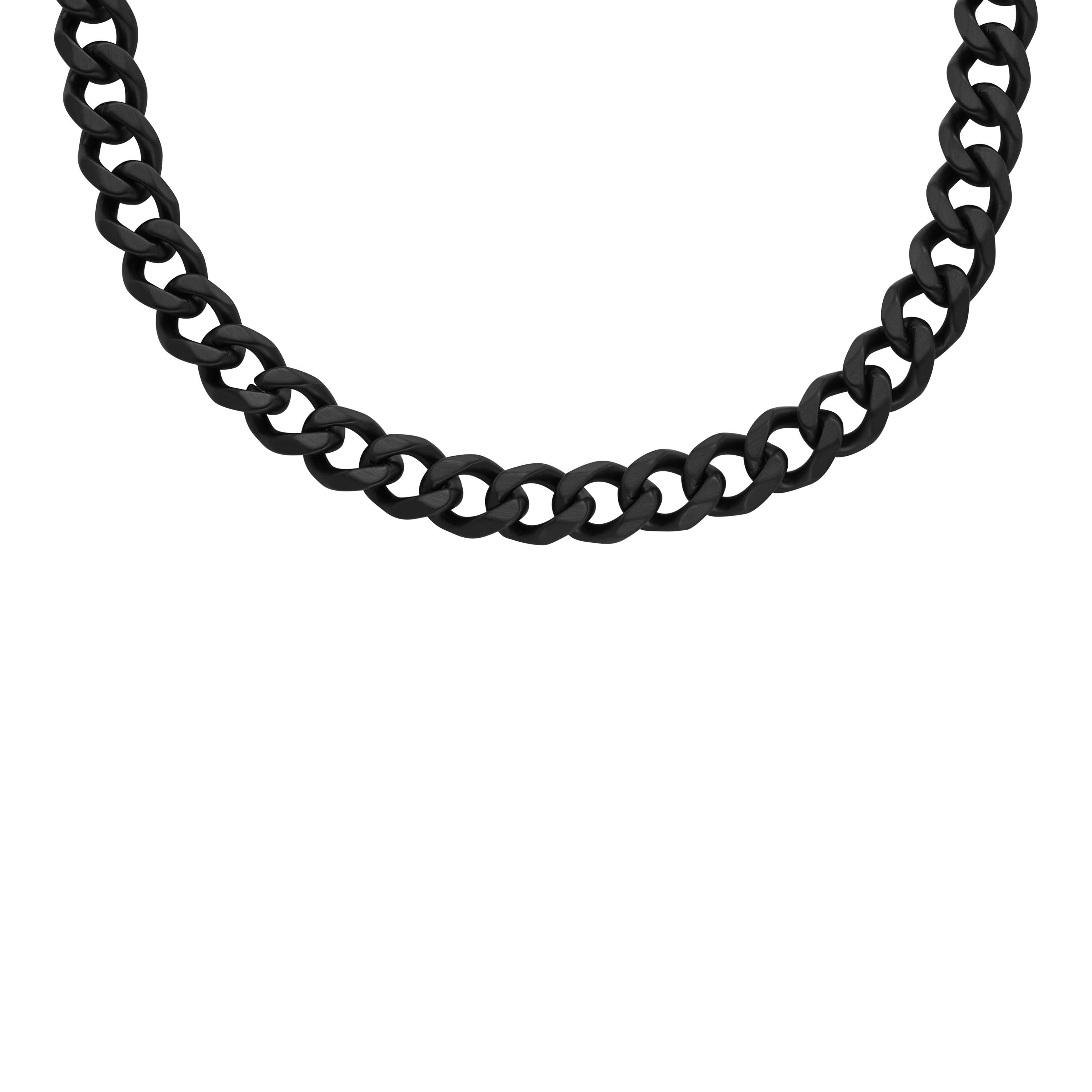 Fossil Jewelry Black Necklace JF04613001