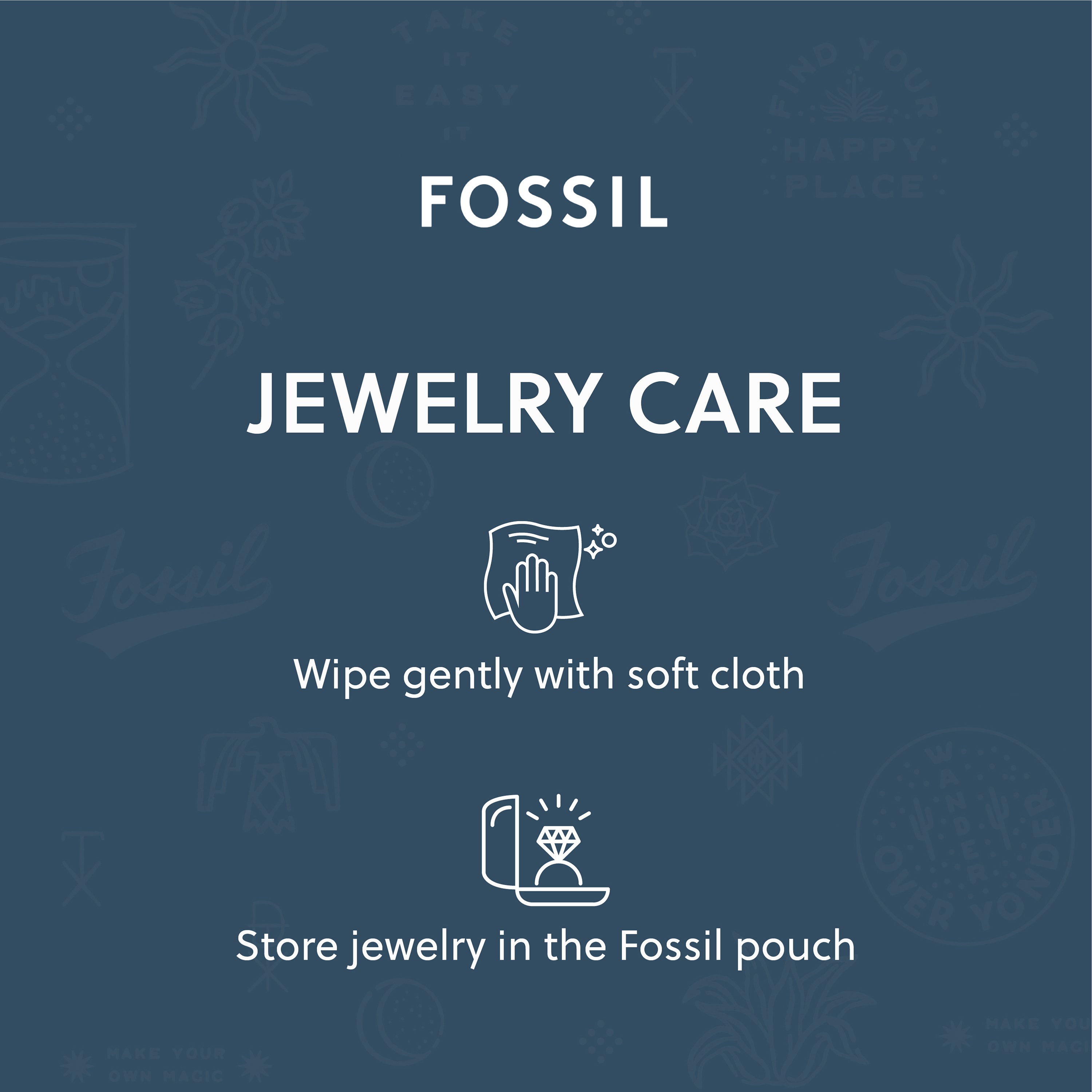 Fossil Jewelry Gold Necklace JF04731710