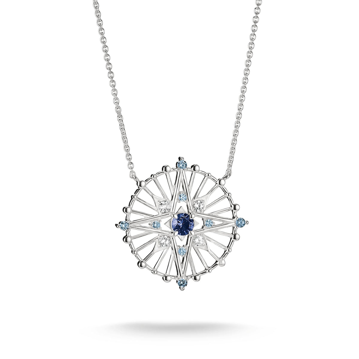 Thomas Sabo Necklace with blue stones TKE2393BLU TKE2393BLU front packshot