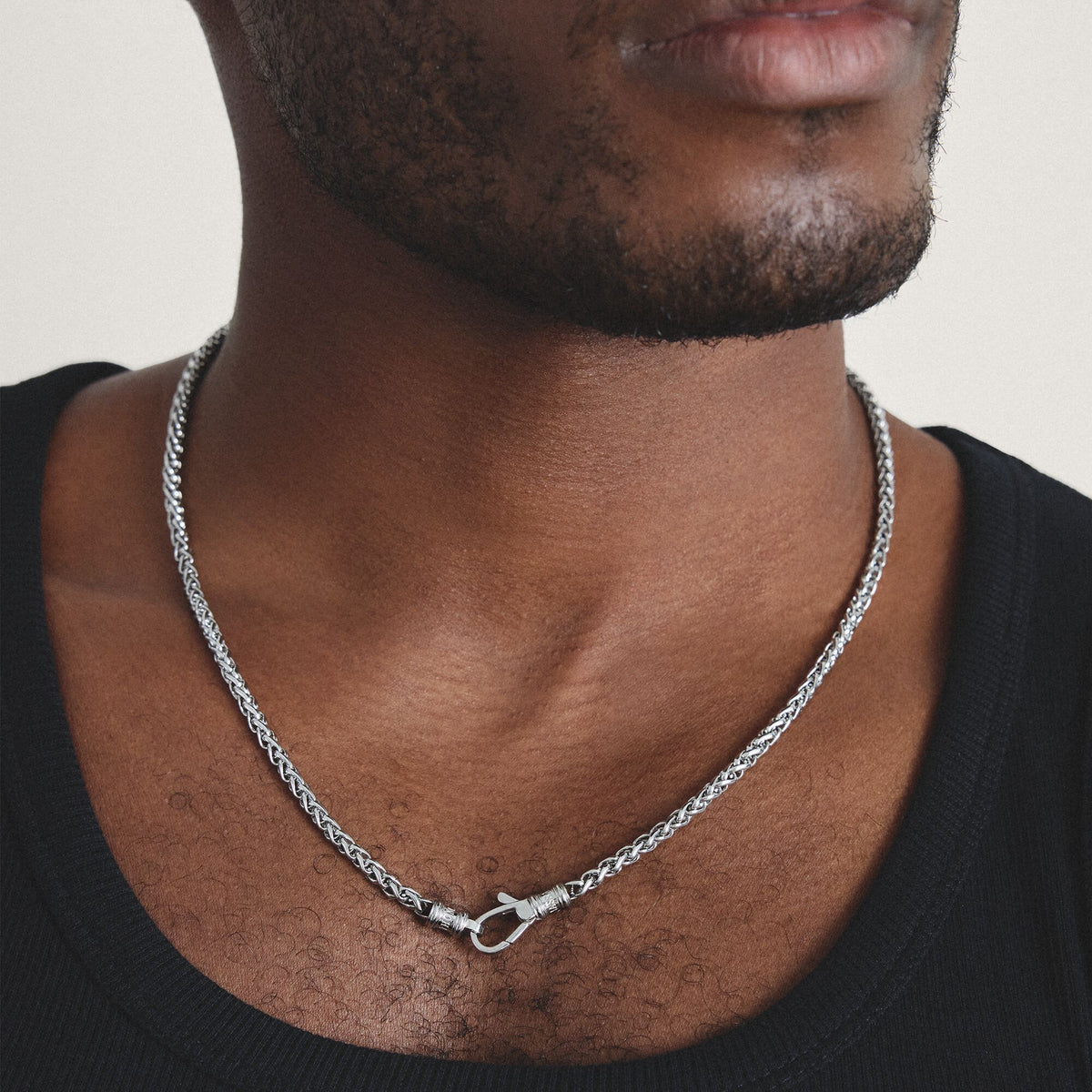 Thomas Sabo Stainless Steel Rope Chain Necklace 4mm TKE2404S-55 TKE2404S-55 view 3