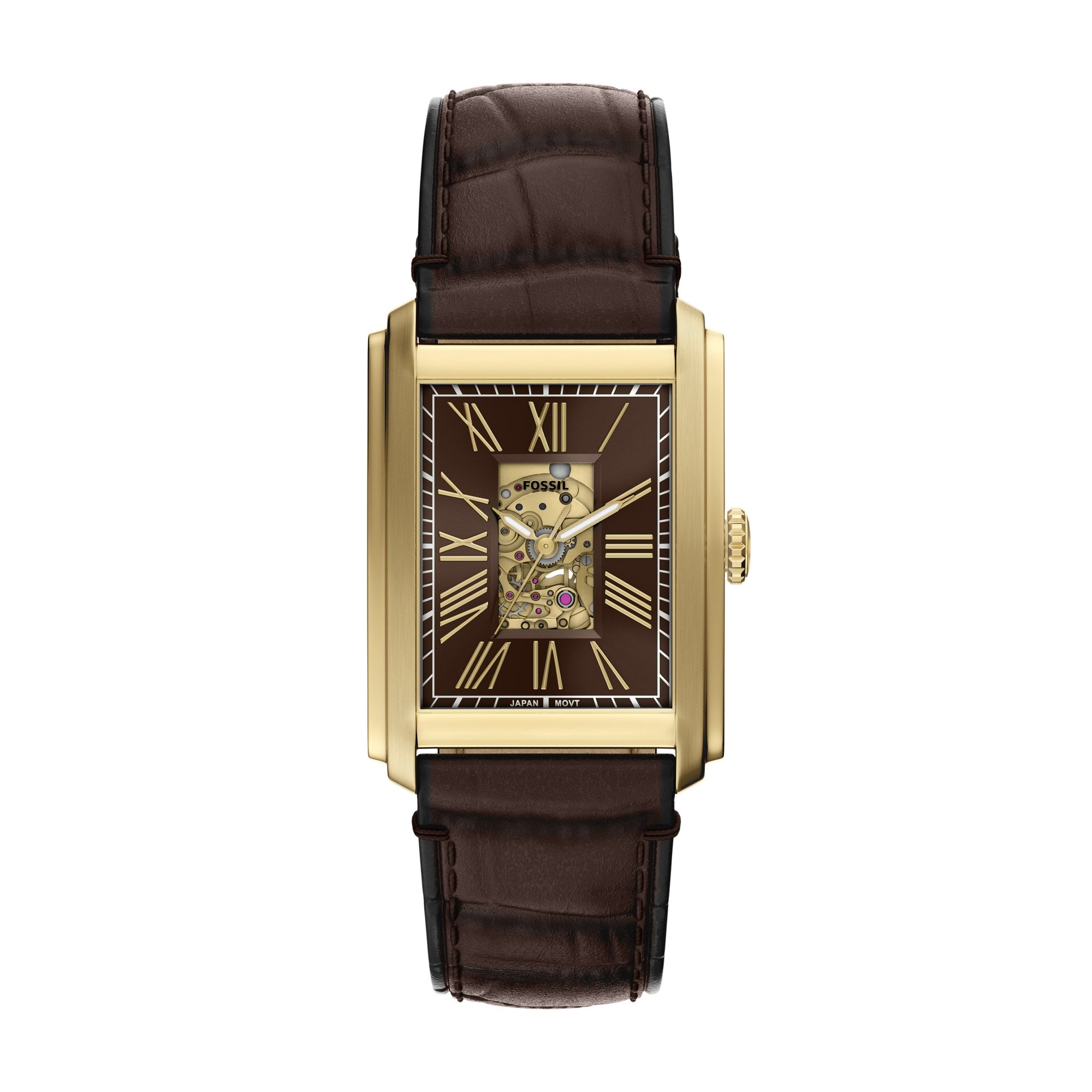 Fossil men's watch, two tone dial