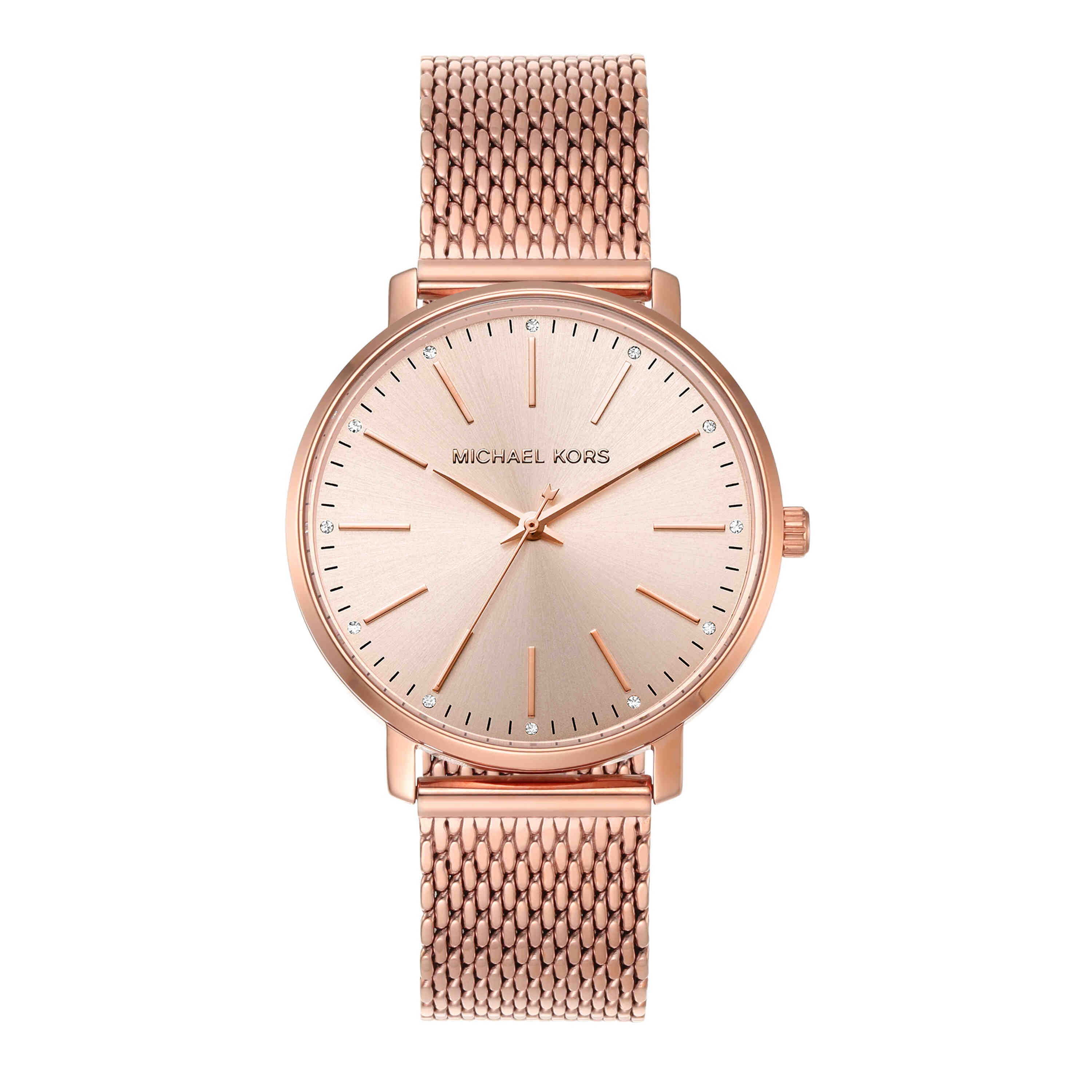 Michael Kors Pyper Rose Gold Stainless Steel Watch MK4340