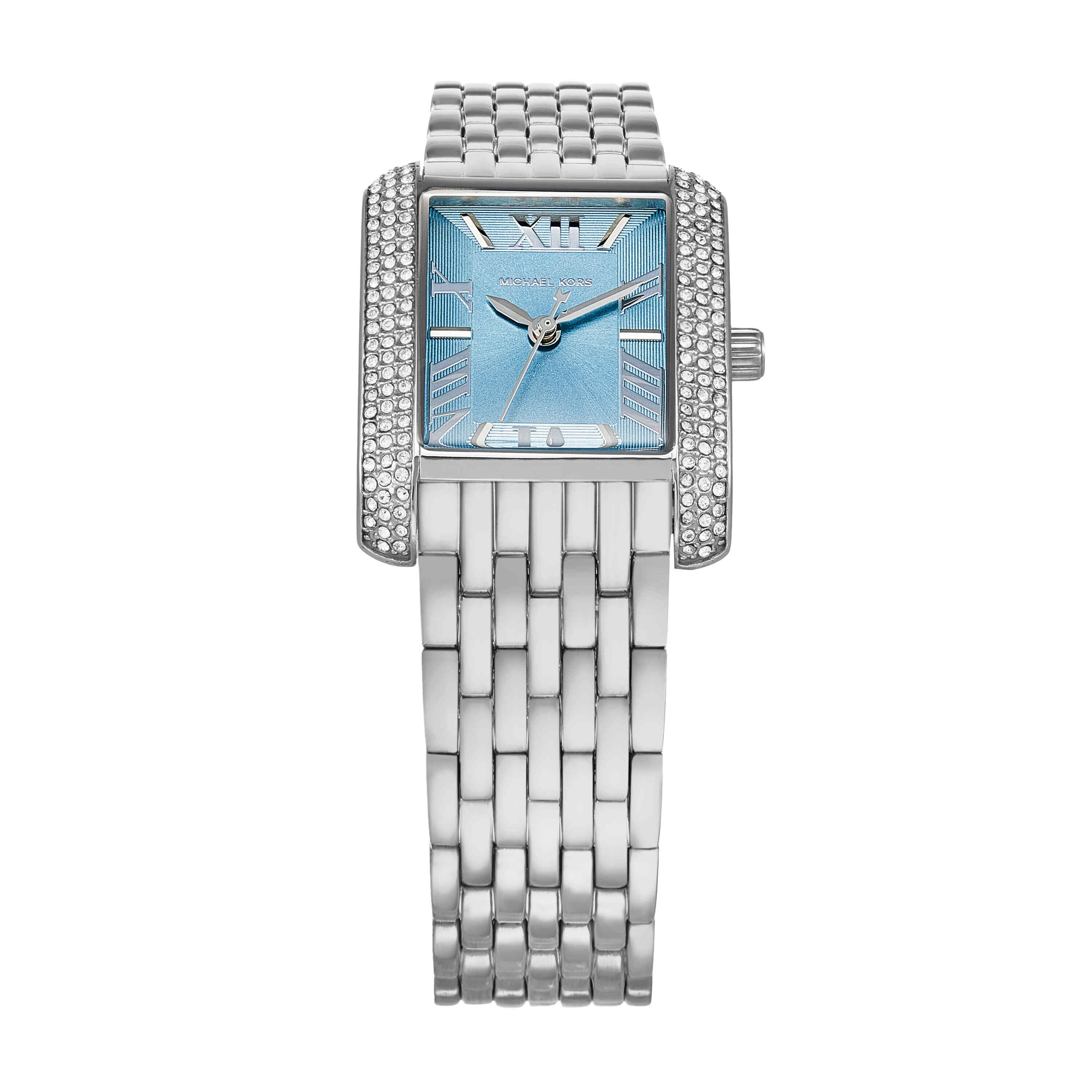 Michael Kors Emery Blue Dial Stainless Steel Watch MK4829