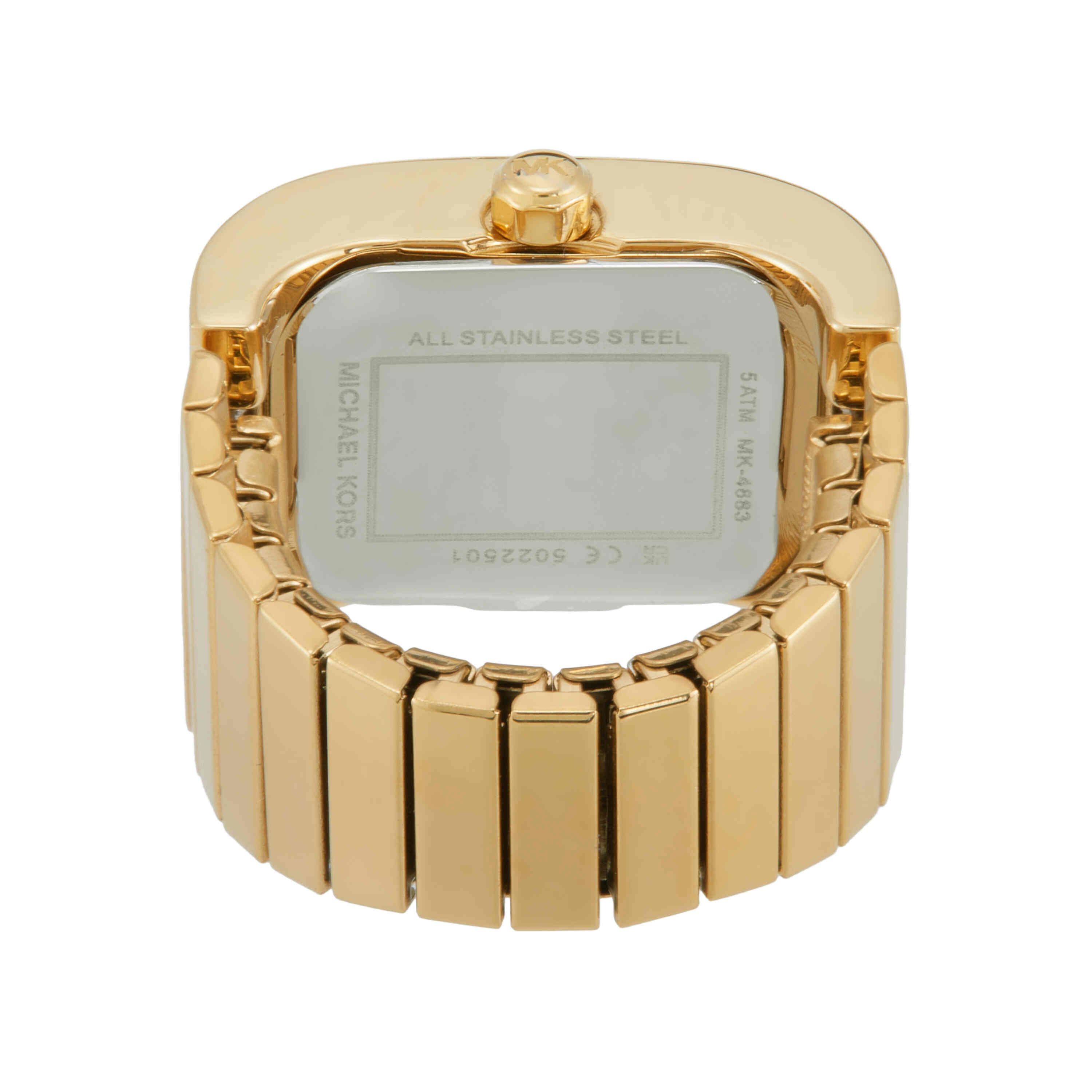 Michael Kors Darrington Gold Dial Stainless Steel Watch MK4883