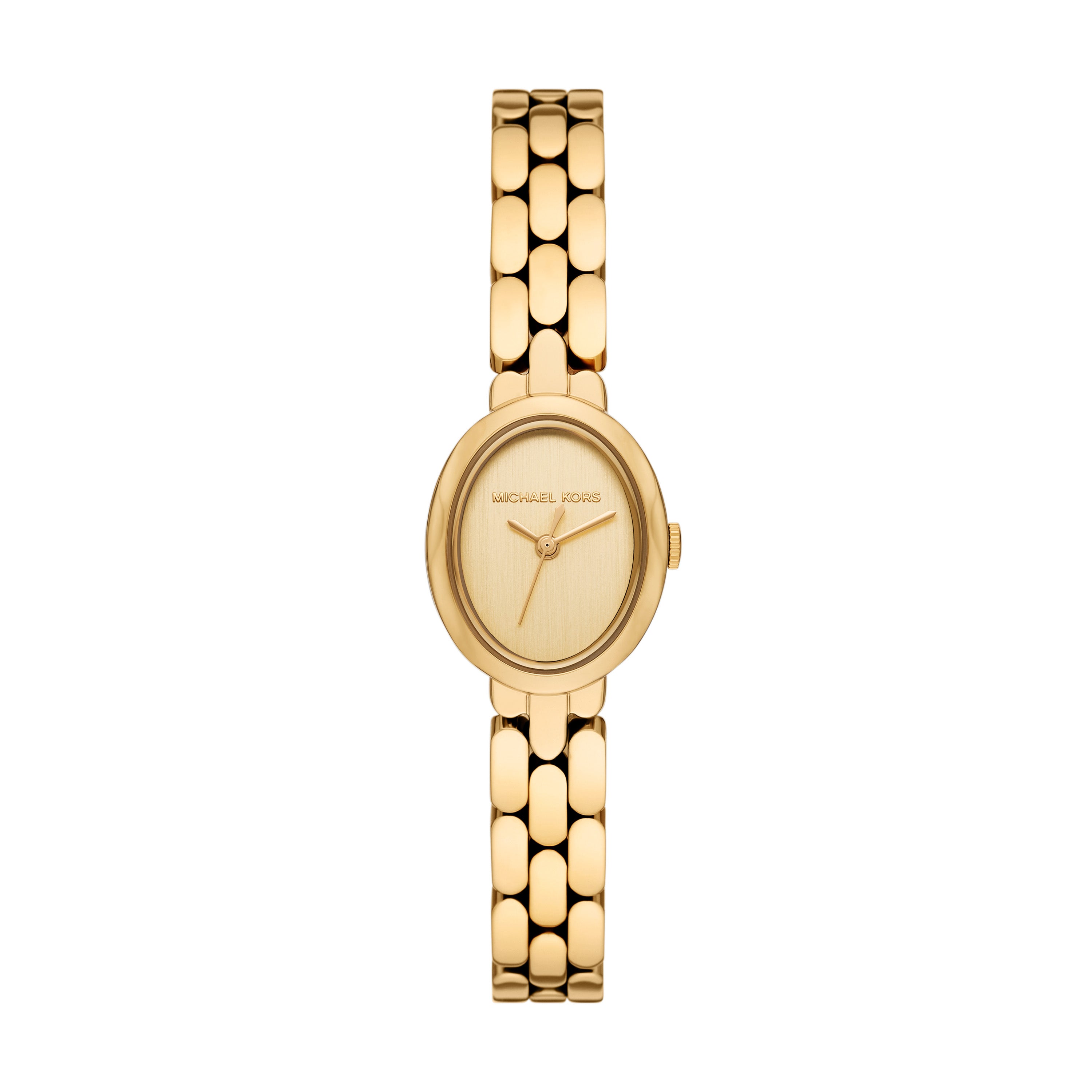 Michael Kors Maude Gold Dial Stainless Steel Watch MK4955